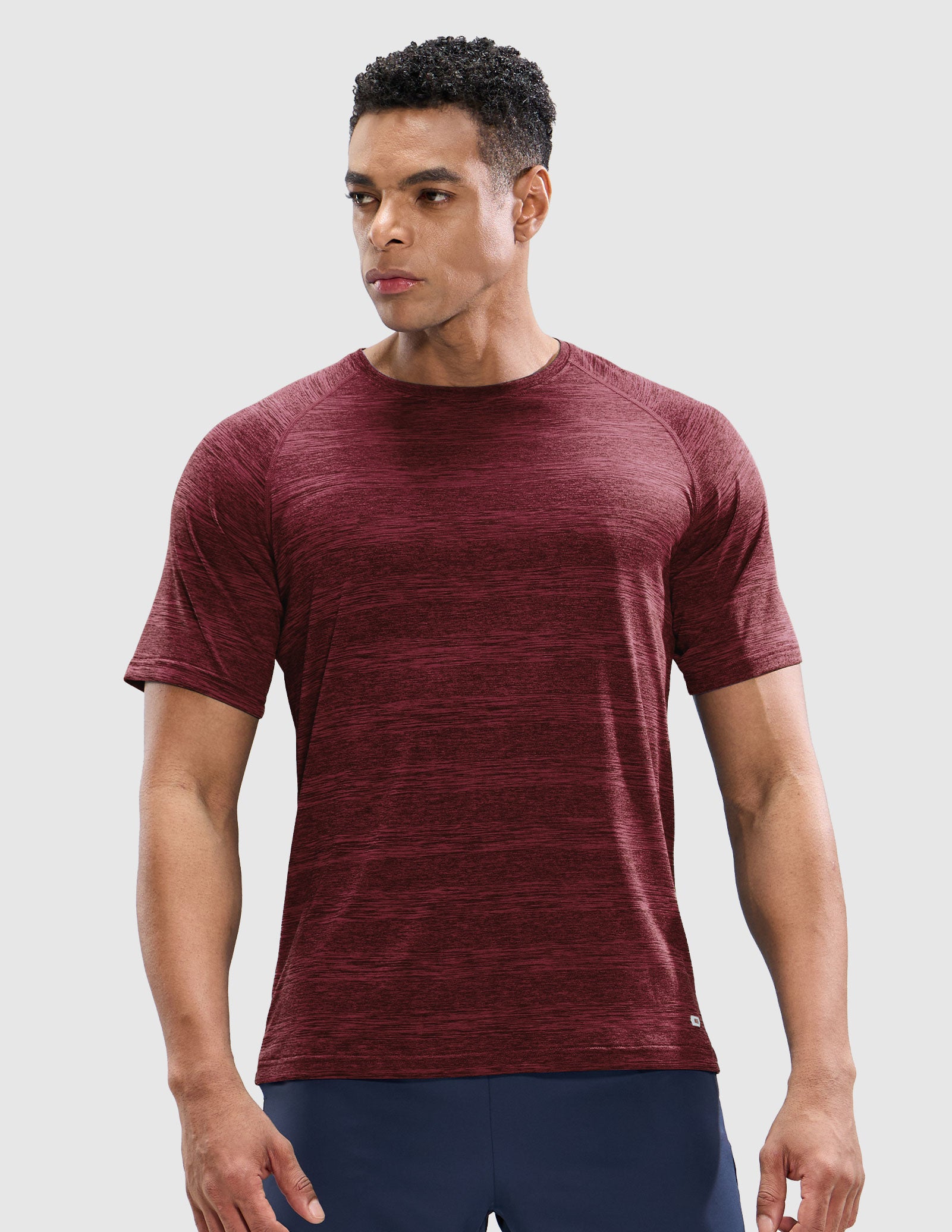 Men's Dry Fit Workout T-Shirts Athletic Running Tee