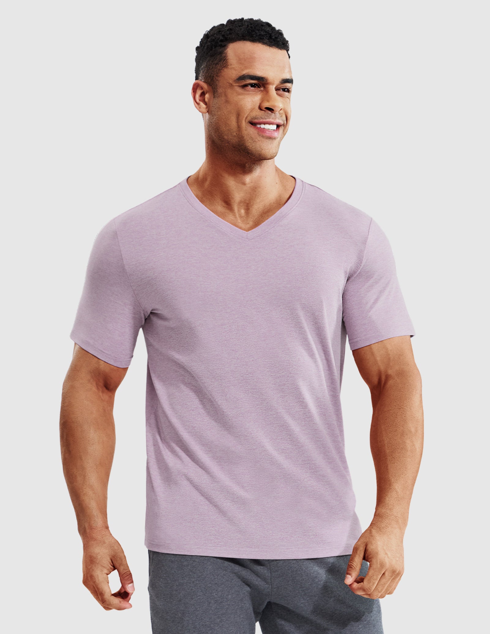 Men's Dry Fit V Neck T-Shirts