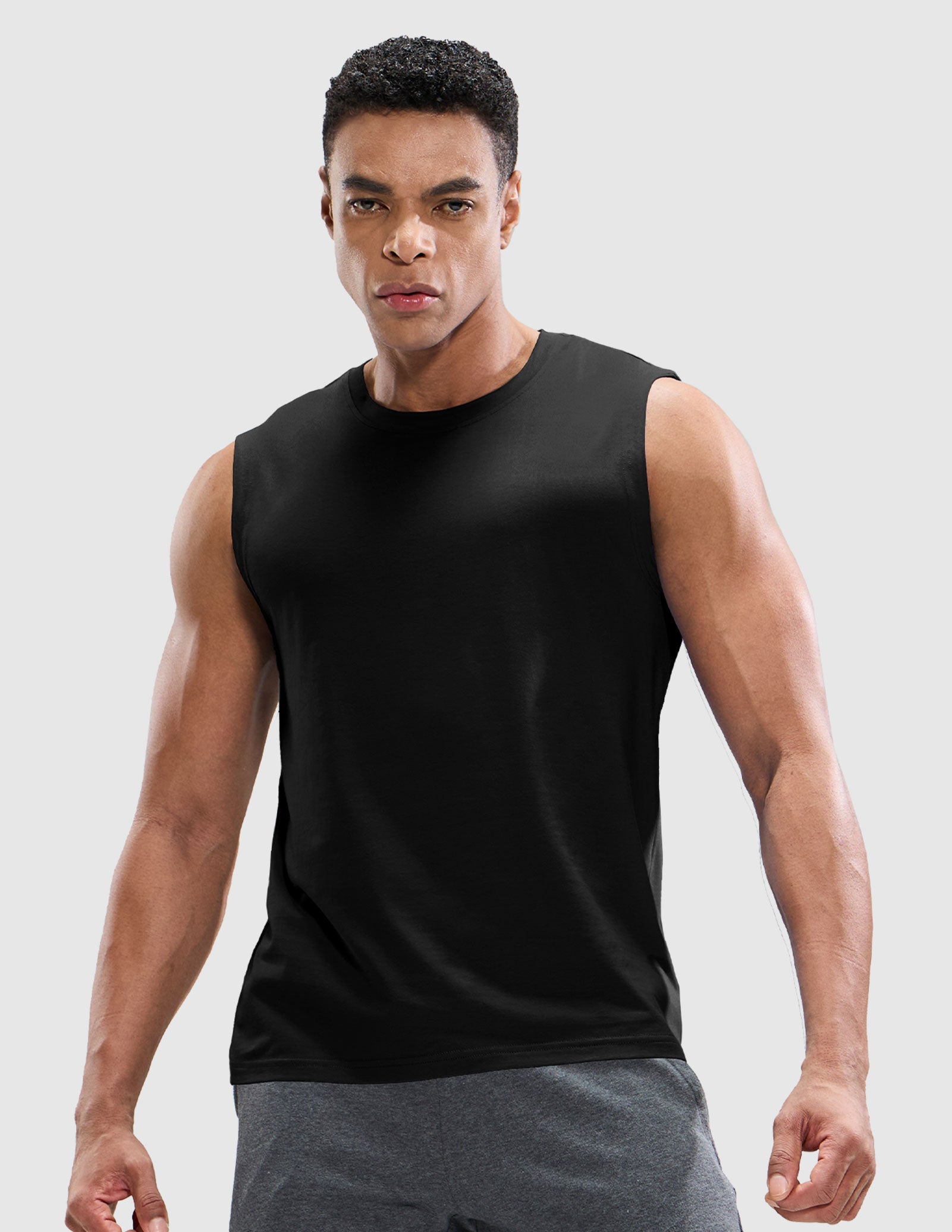 Men's Cotton Sleeveless Muscle Shirts