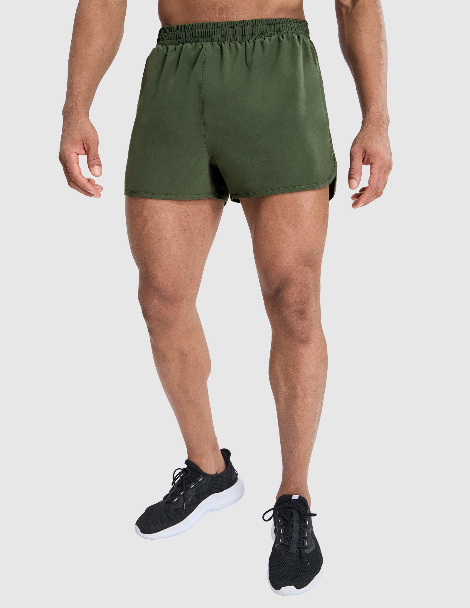 Men's PaceLite Split Shorts W/Brief 3"