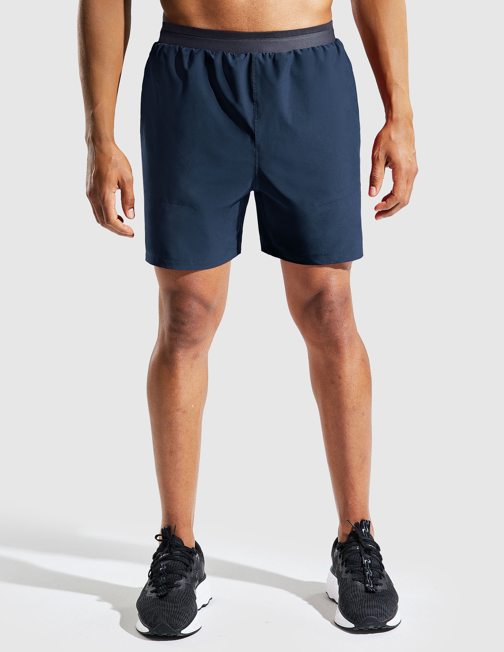 Men's 2 in 1 Running Shorts with Liner 5" Quick Dry Athletic Shorts