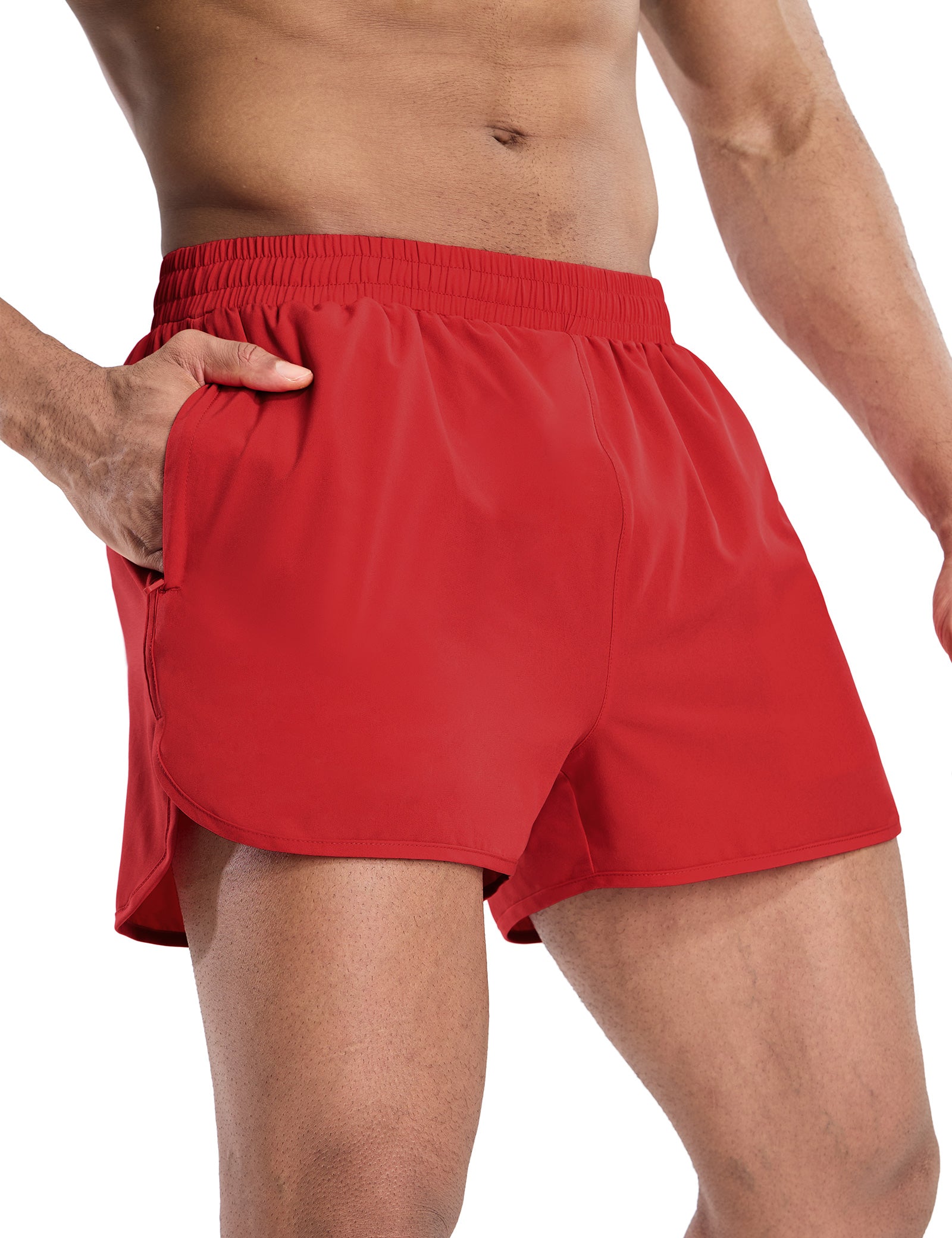 Men's PaceLite Split Shorts W/Brief 3"