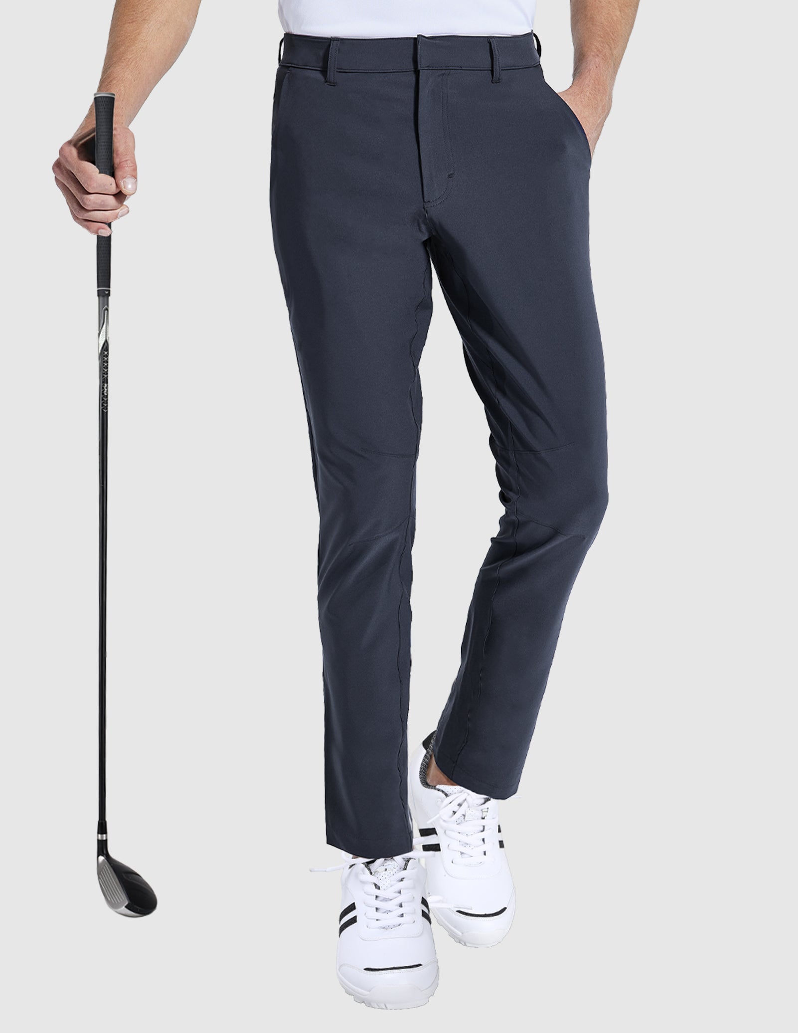 Men's Stretch Golf Pants Slim Fit Quick Dry Pants