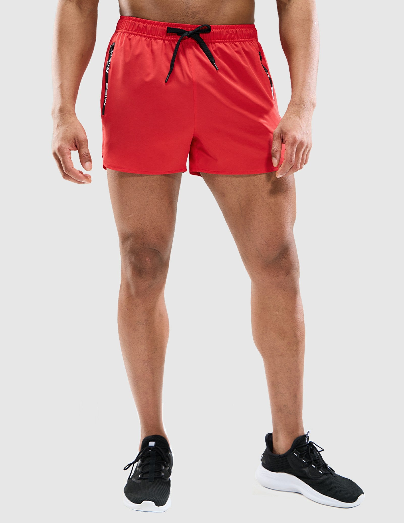 Men's 3 Inch Dry Fit Running Shorts with Brief Liner