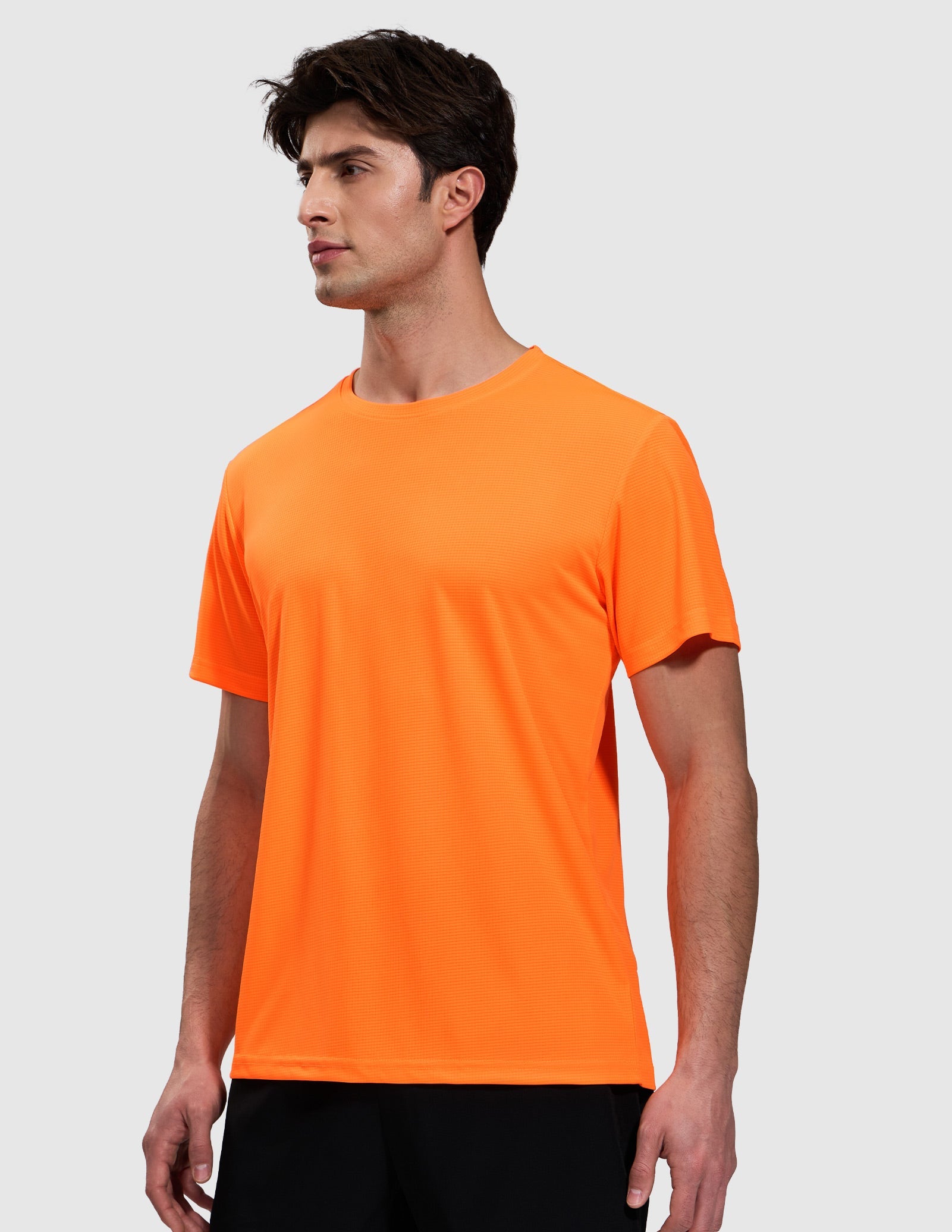 MIER Men's Running T-Shirt Dry Fit Workout Tee Men's Shirt