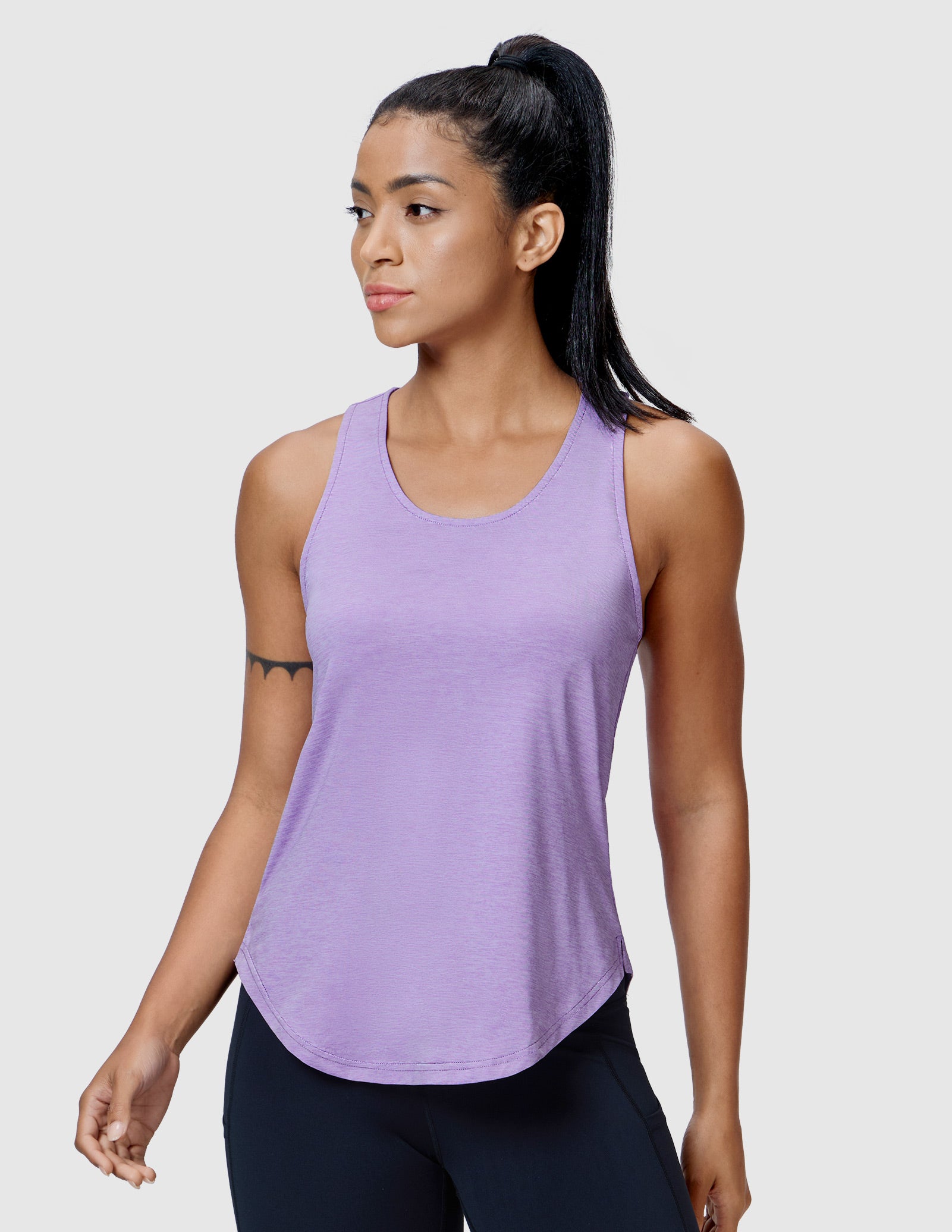 MIER Racerback Women’s Workout Tank Quick Dry Moisture Wicking and Stylish Women Tank Top