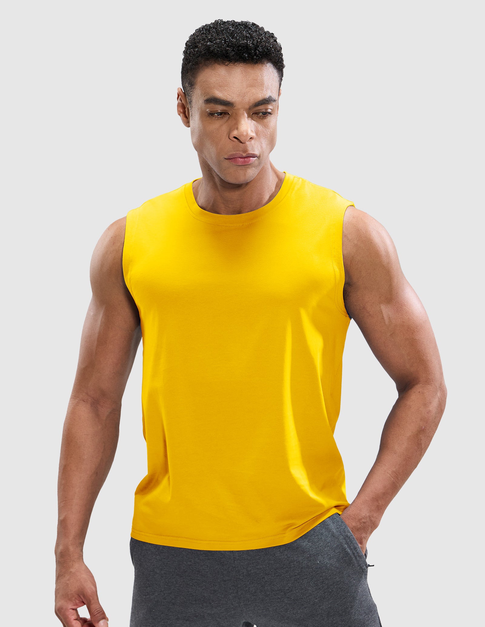 Men's Cotton Sleeveless Muscle Shirts