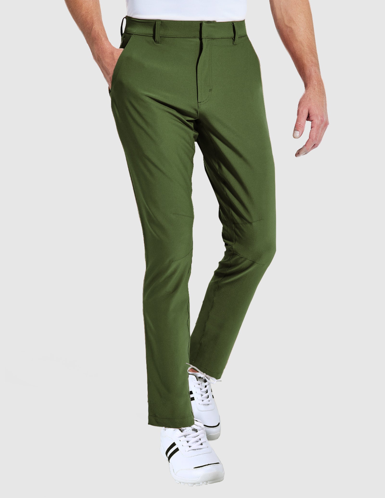 Men's Stretch Golf Pants Slim Fit Quick Dry Pants