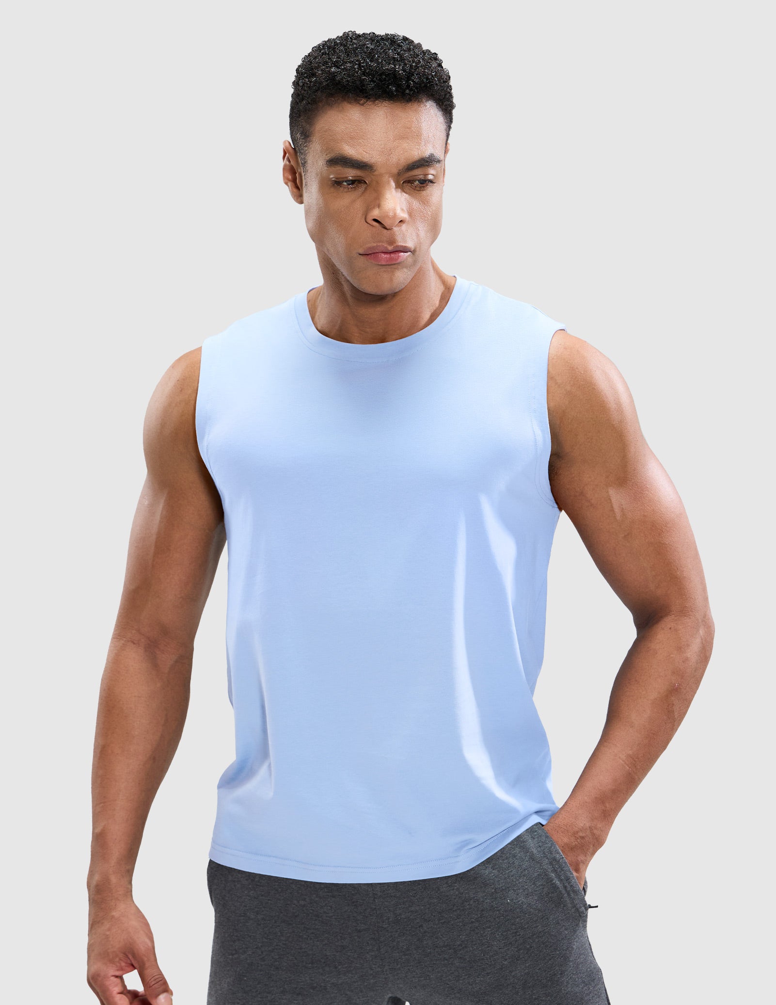 Men's Cotton Sleeveless Muscle Shirts