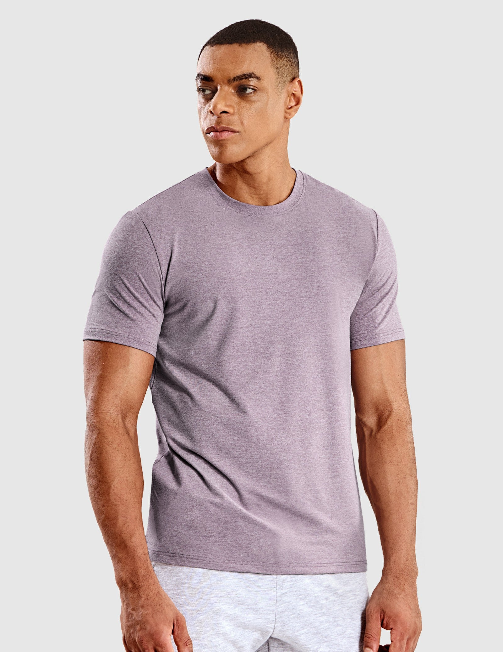 MIER Men’s Buttery Soft Short Sleeve Dry Fit Athletic T-Shirt Men's Shirt