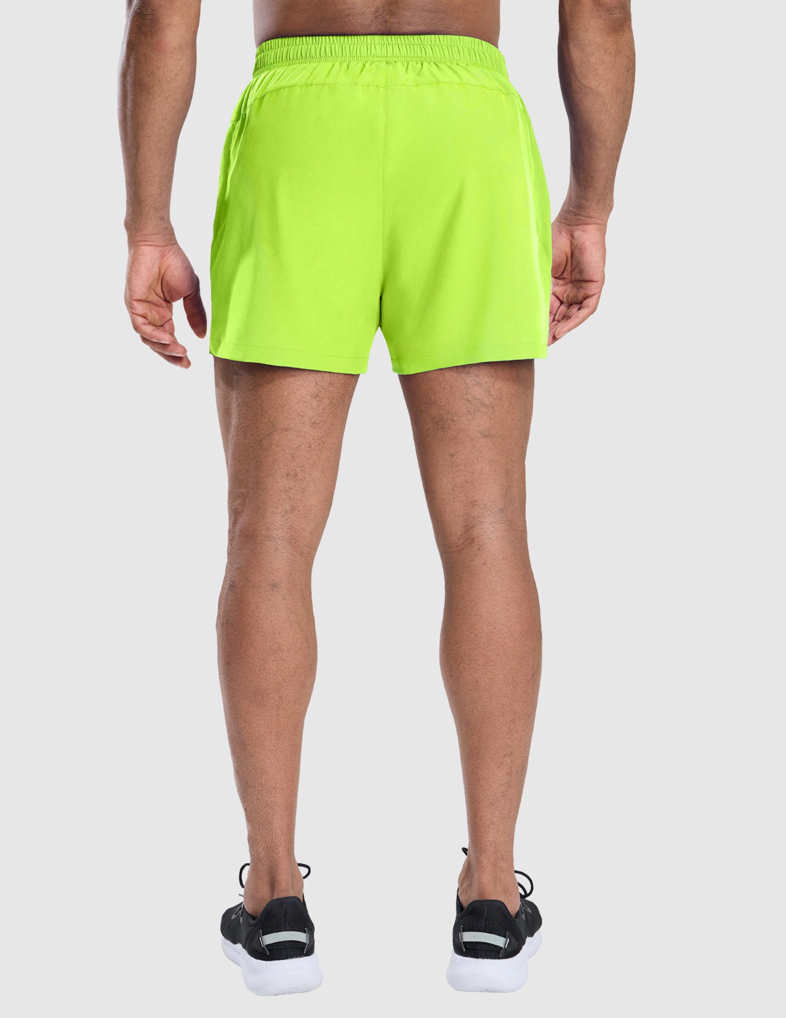 MIER Men's 3 Inch Running Shorts with Liner and Pockets Men's Shorts