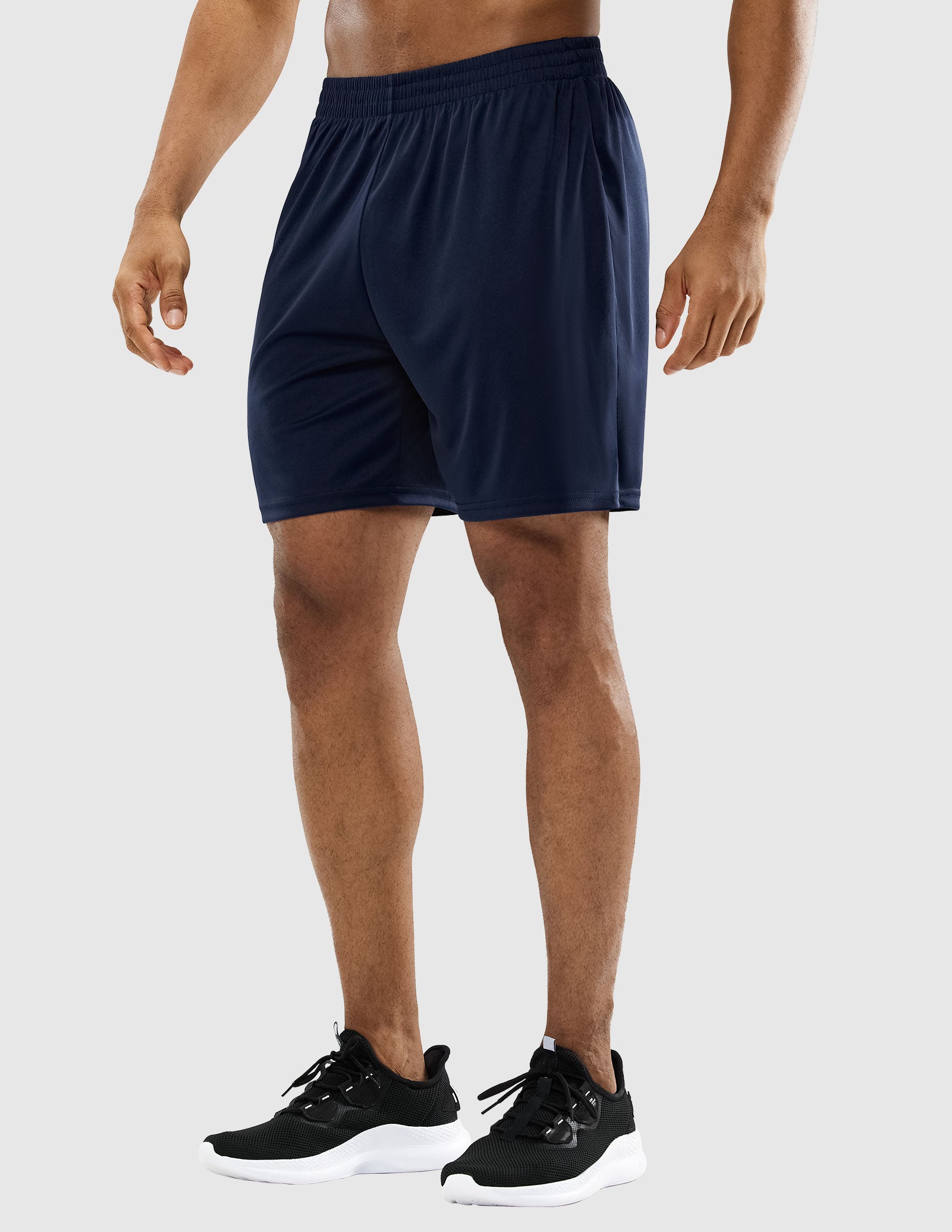 Men's Quick-Dry Athletic Running Shorts without Pockets
