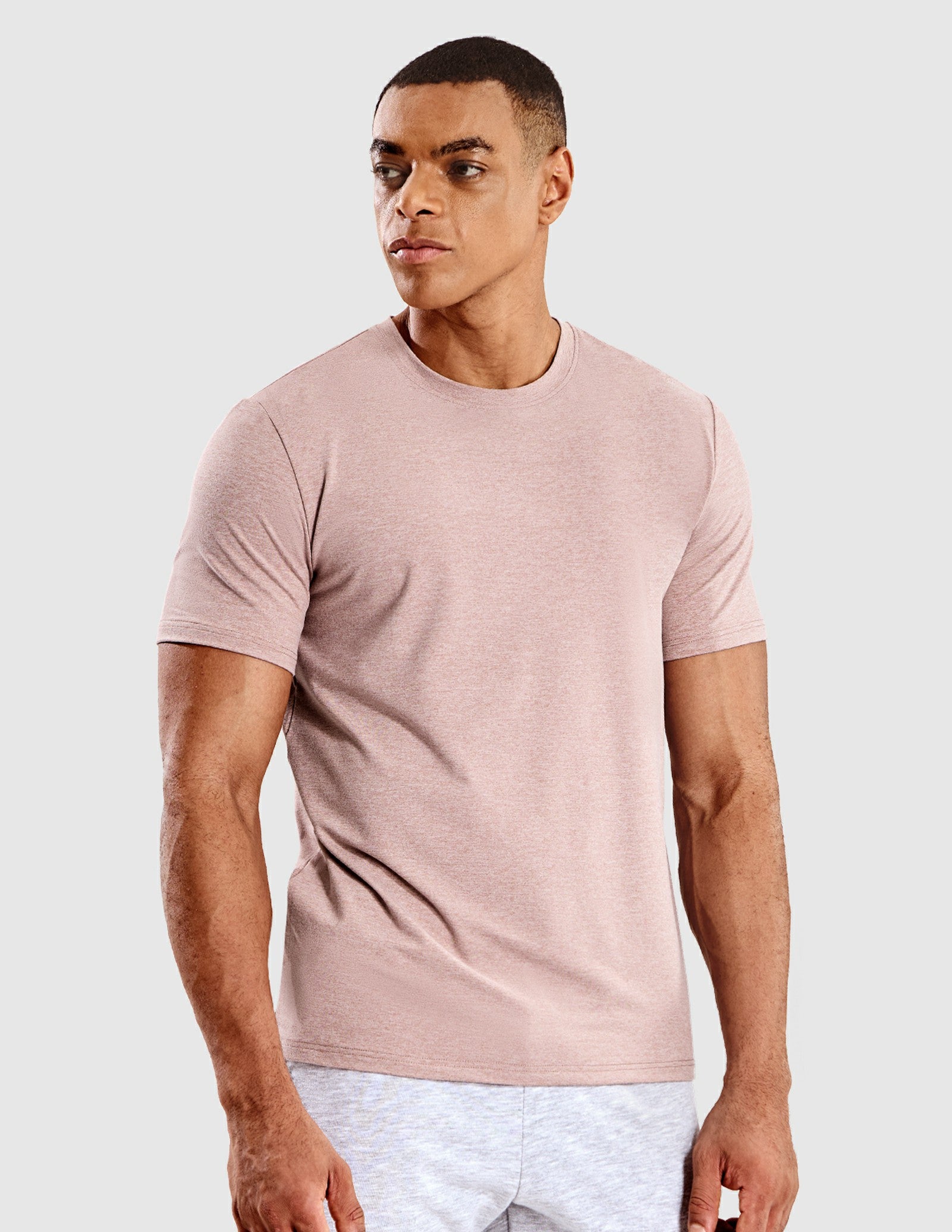 MIER Men’s Buttery Soft Short Sleeve Dry Fit Athletic T-Shirt Men's Shirt