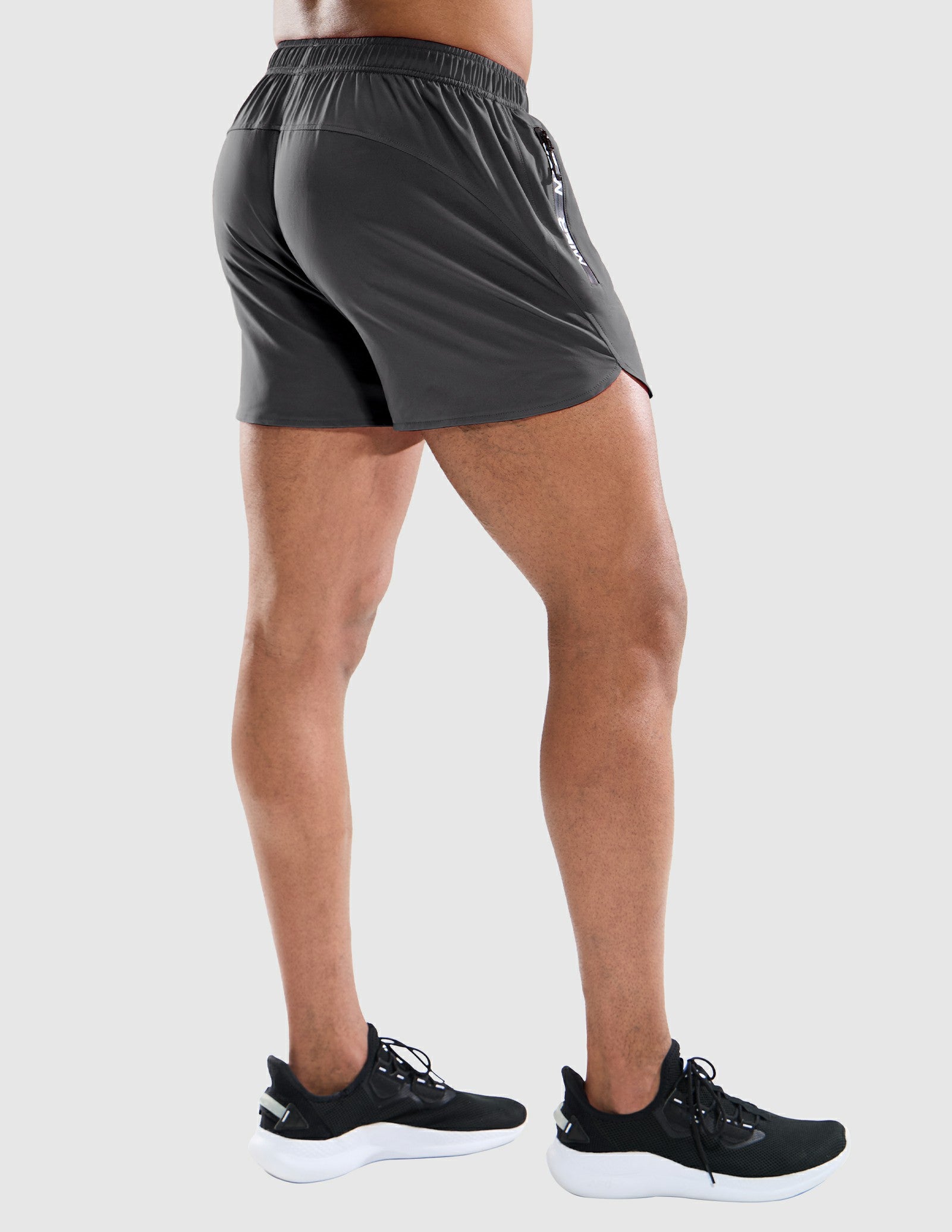 Men's 3 Inch Dry Fit Running Shorts with Brief Liner