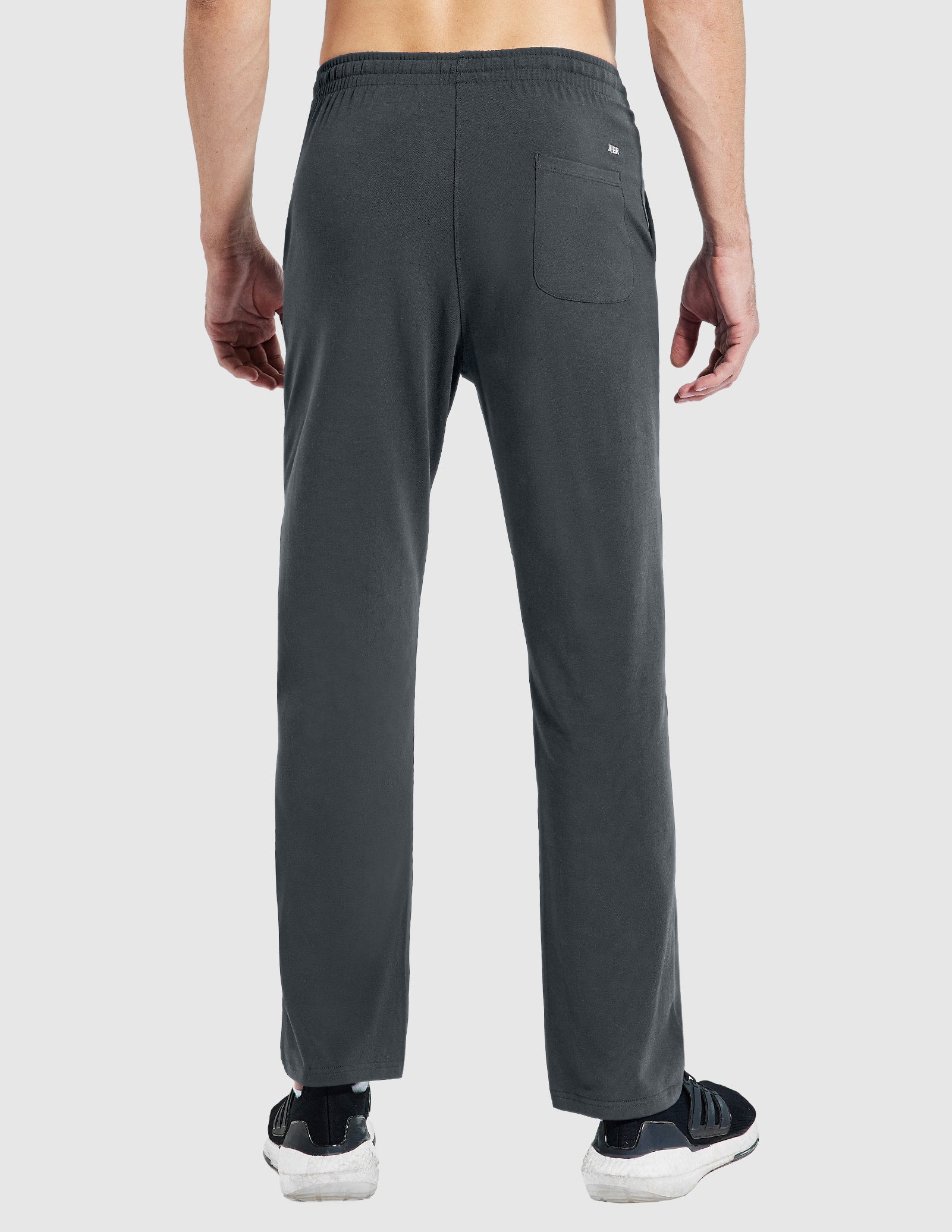 Men's Cotton Sweatpants with Pockets Sports Knit Pants