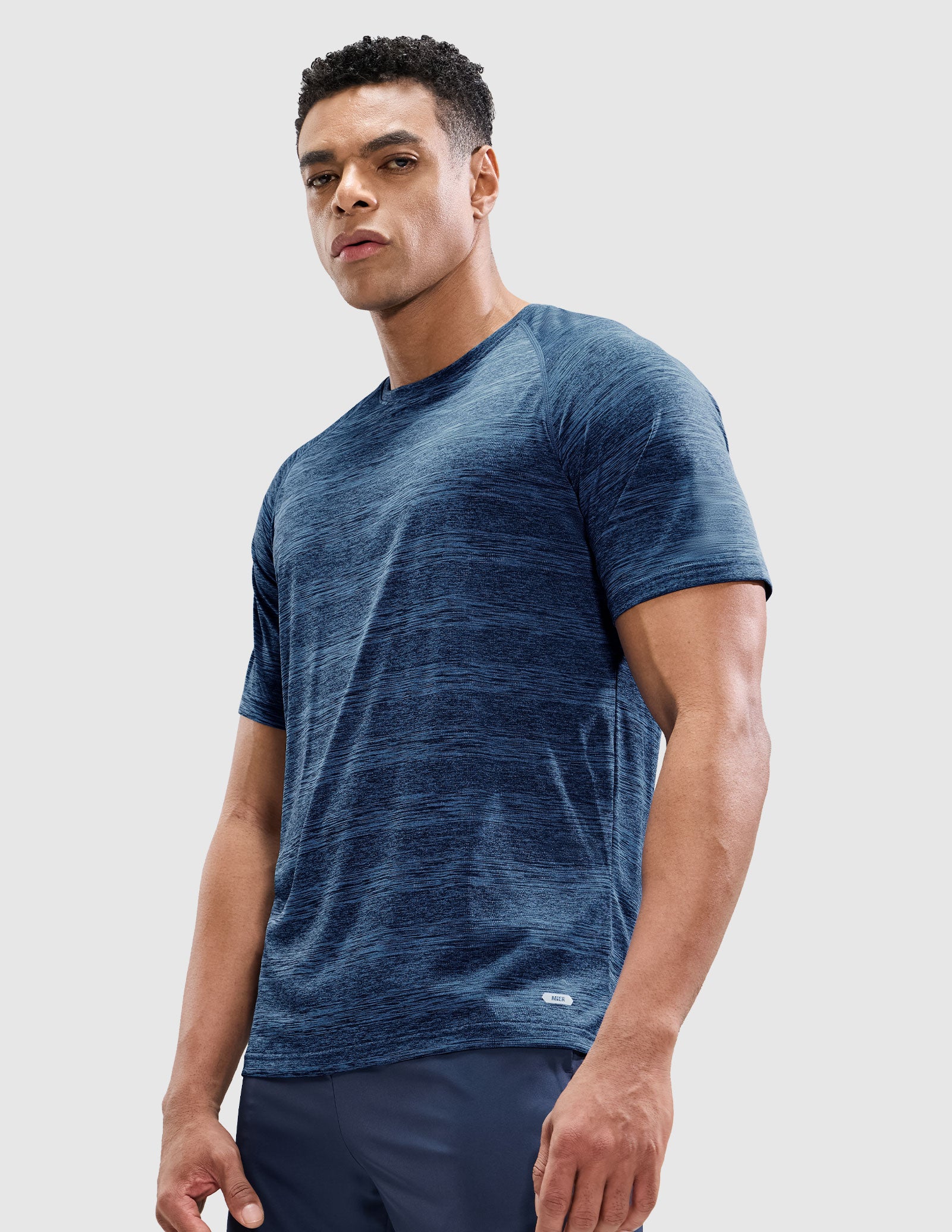 Men's Dry Fit Workout T-Shirts Athletic Running Tee