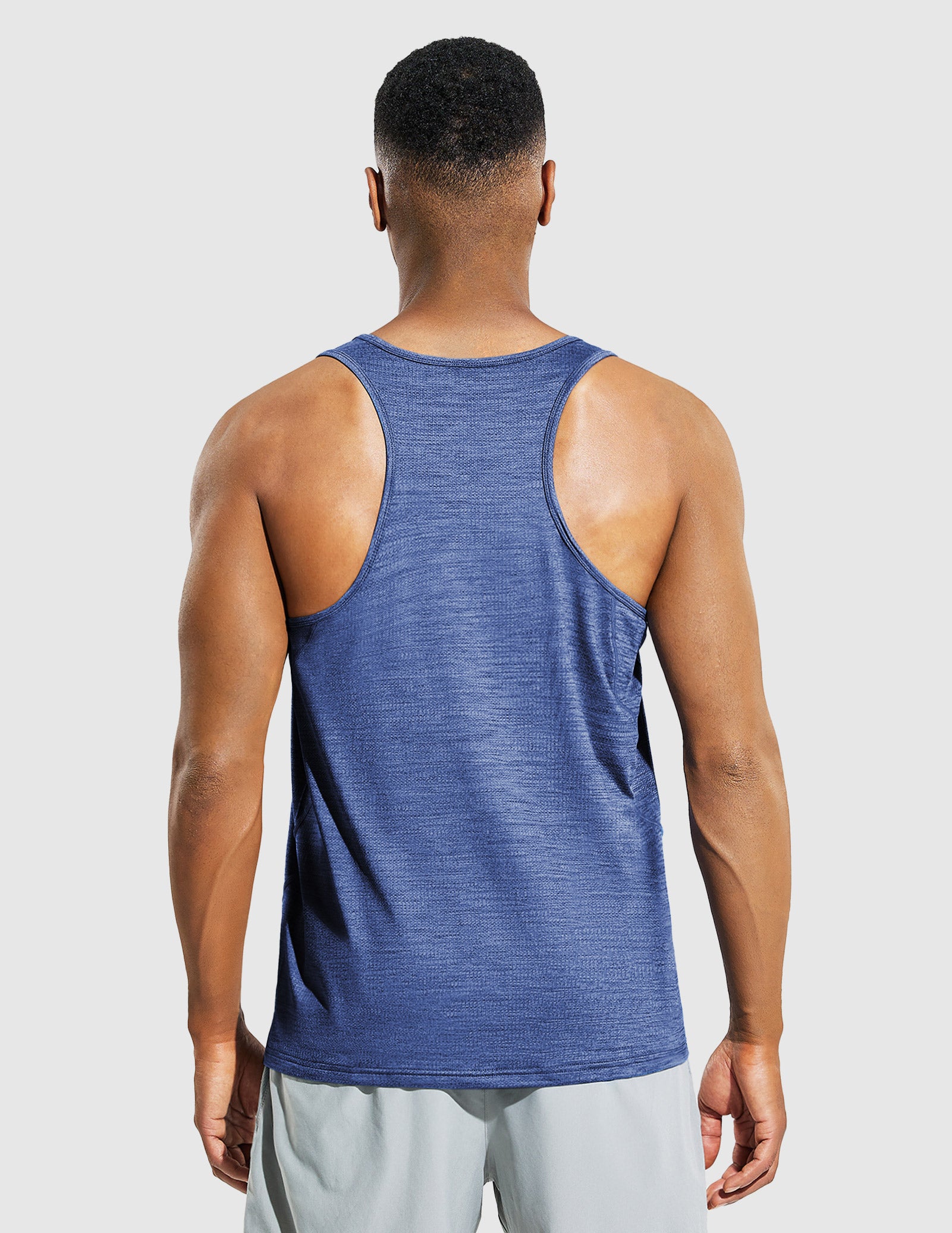 MIER Men’s Sleeveless Running Shirt Quick Dry and Breathable Men's Tank Top