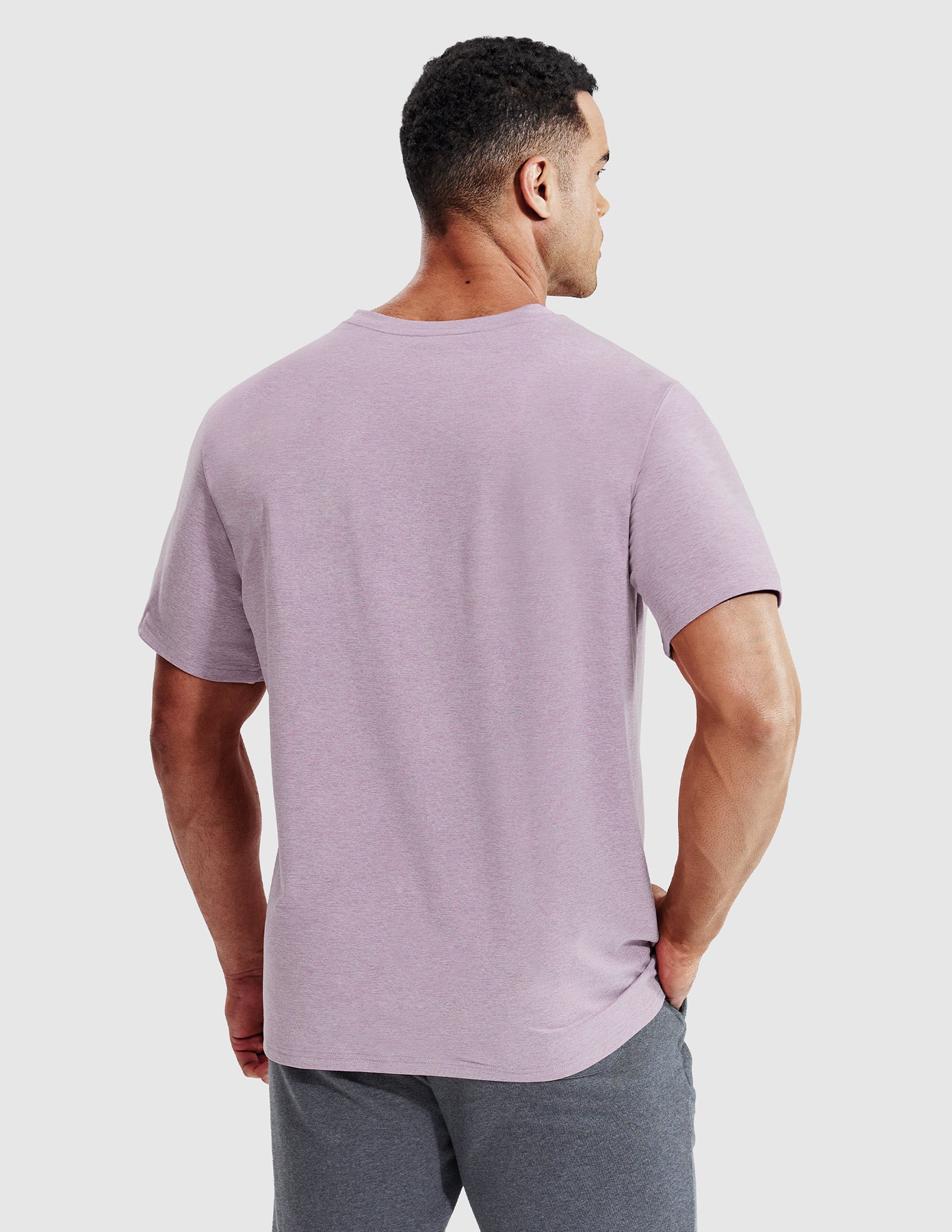 MIER Men’s Buttery Soft Dry Fit V-Neck Workout T-Shirt Men's Shirt