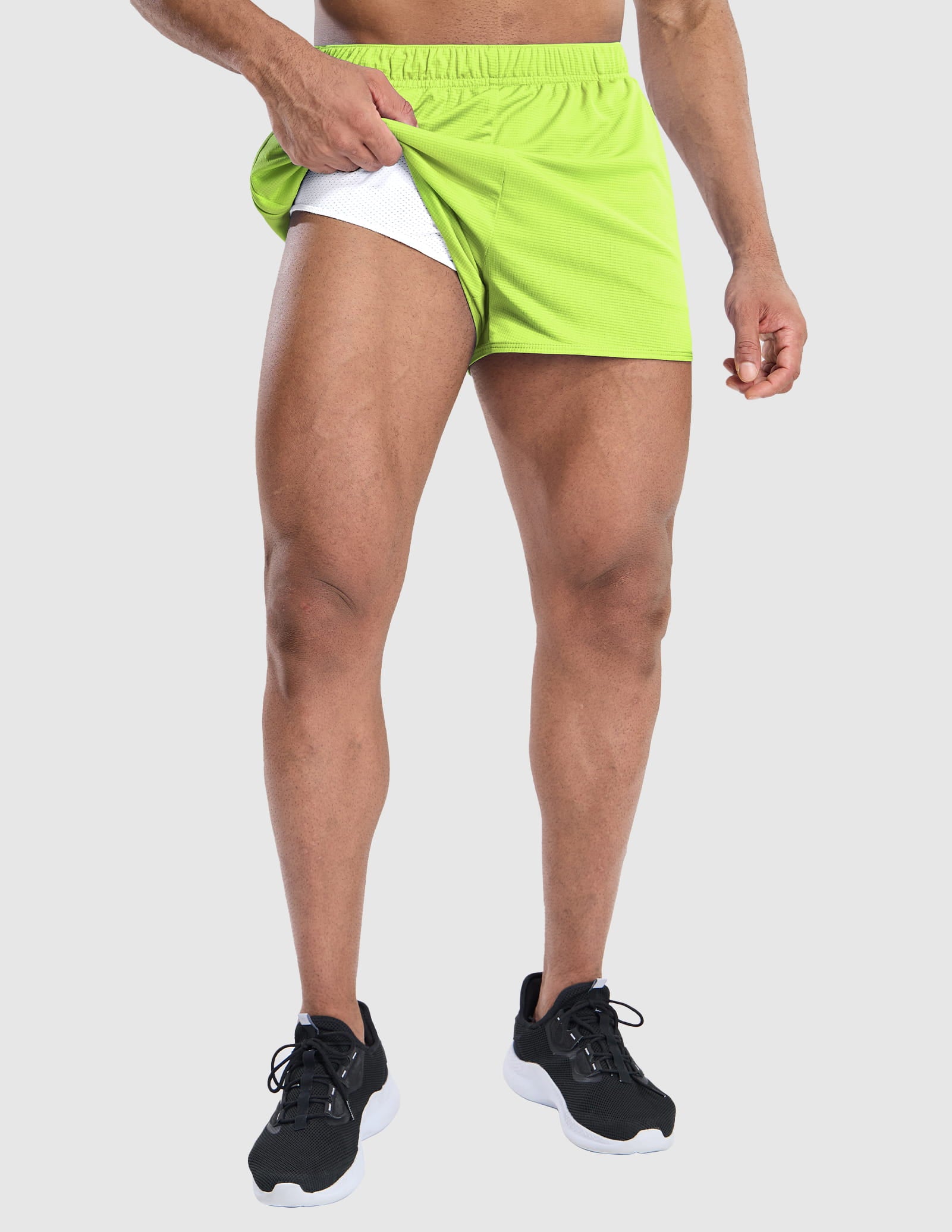 Mens 3 inch running shorts hotsell