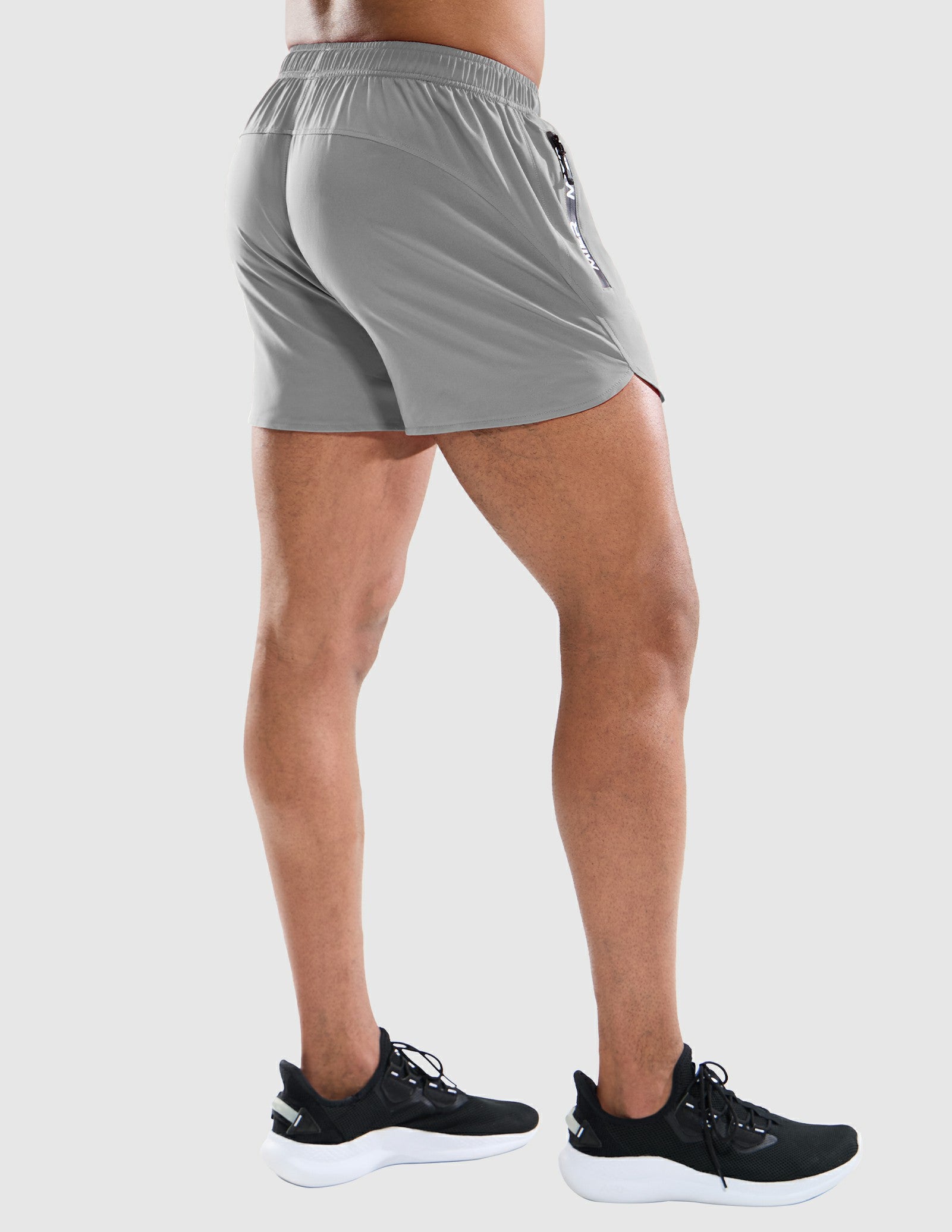 Men's 3 Inch Dry Fit Running Shorts with Brief Liner