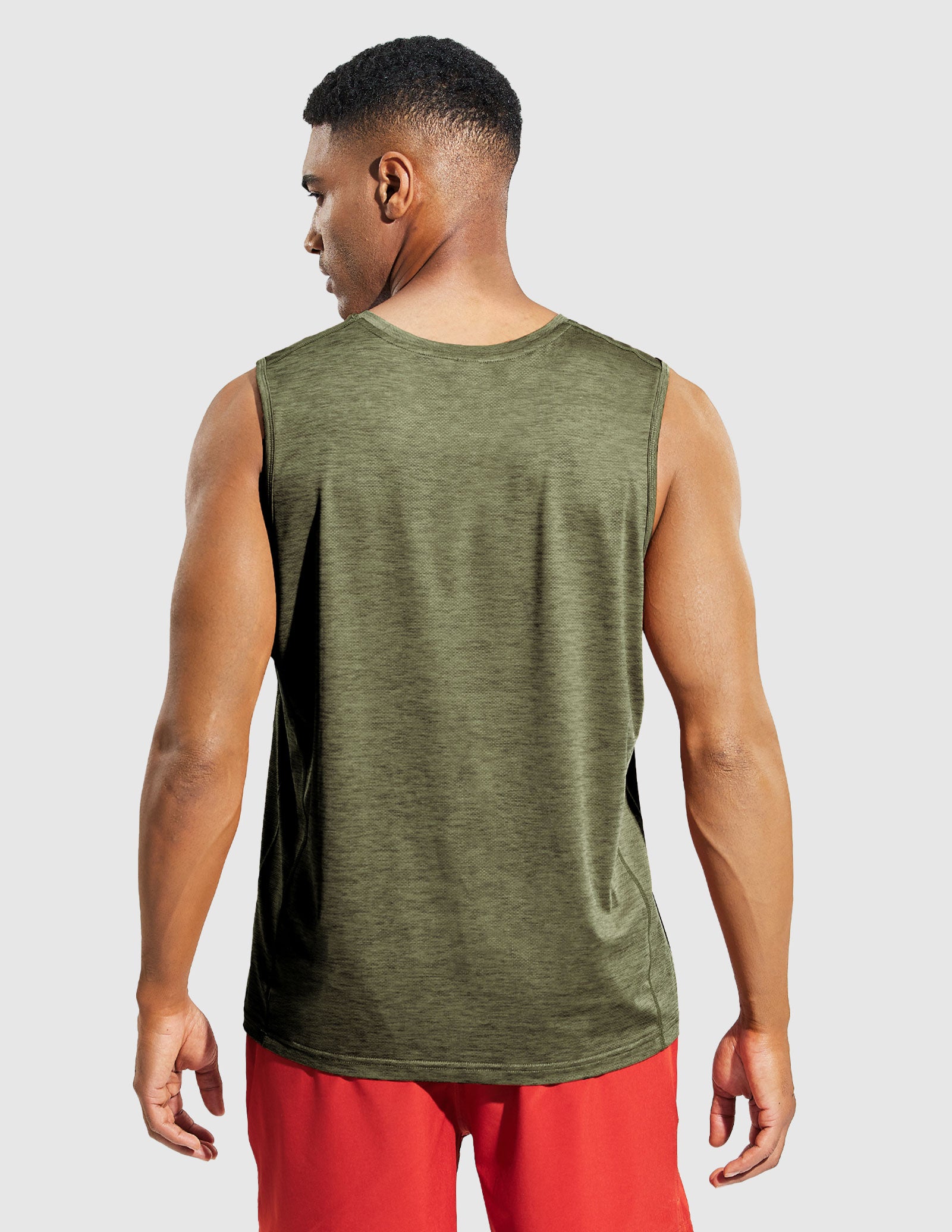 MIER Men's Workout Tank Perfect for Running and High Performance Activities Men's Tank Top