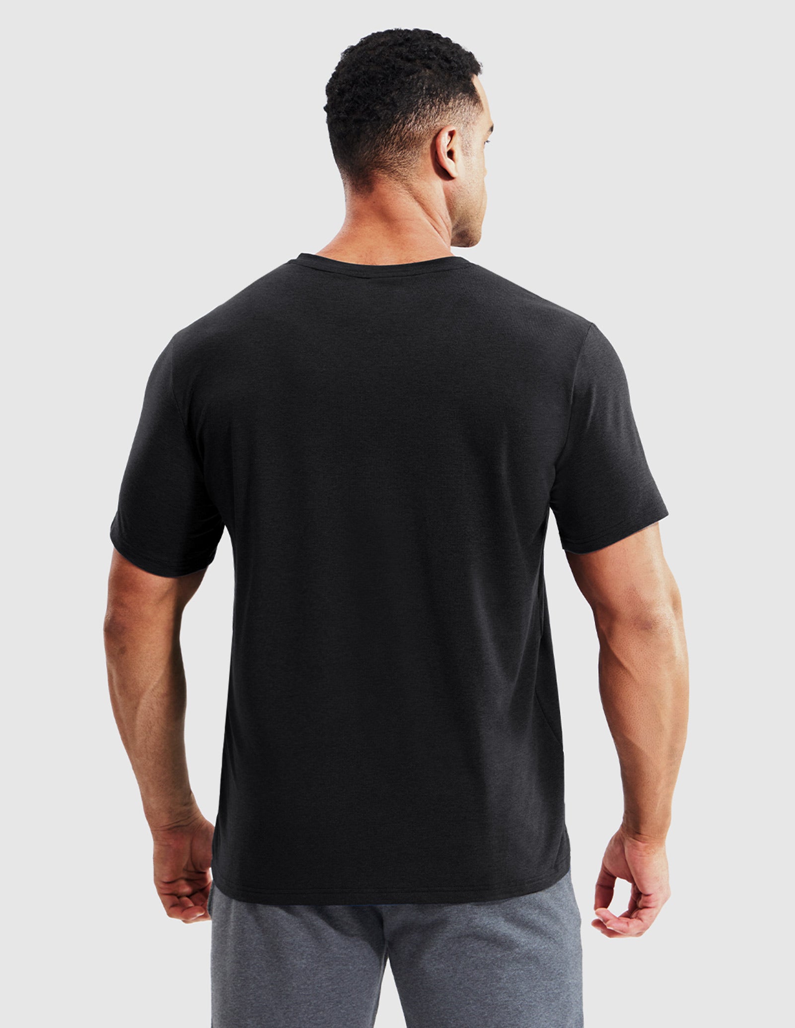 MIER Men’s Buttery Soft Dry Fit V-Neck Workout T-Shirt Men's Shirt