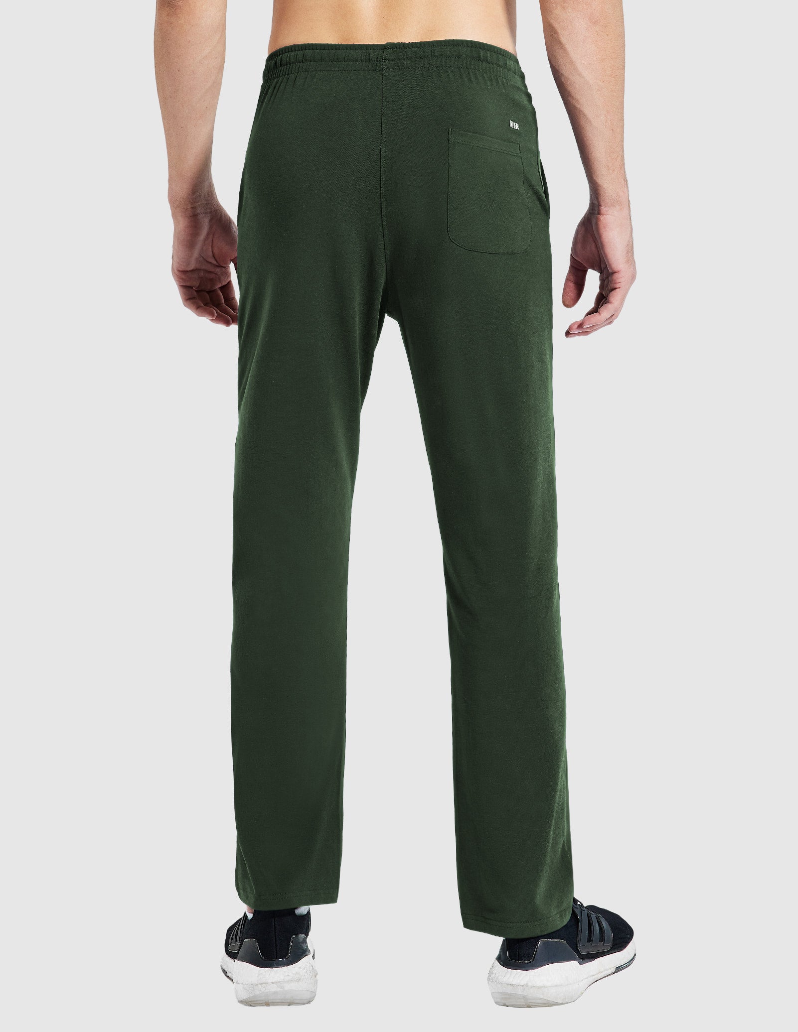 Men's Cotton Sweatpants with Pockets Sports Knit Pants