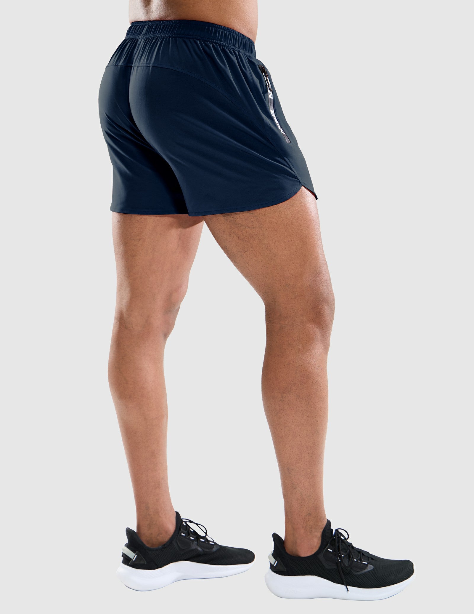 Men's 3 Inch Dry Fit Running Shorts with Brief Liner