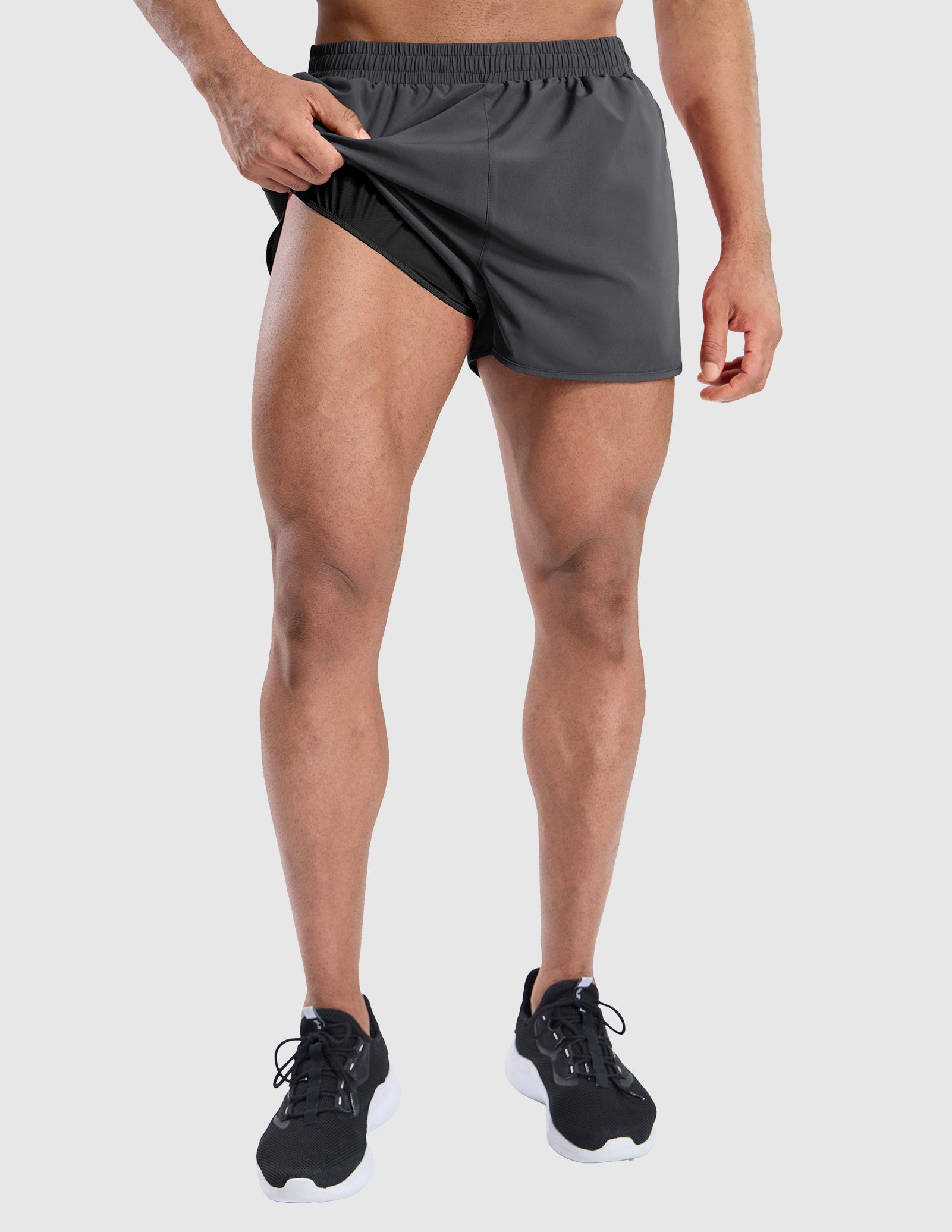 Men's PaceLite Split Shorts W/Brief 3"