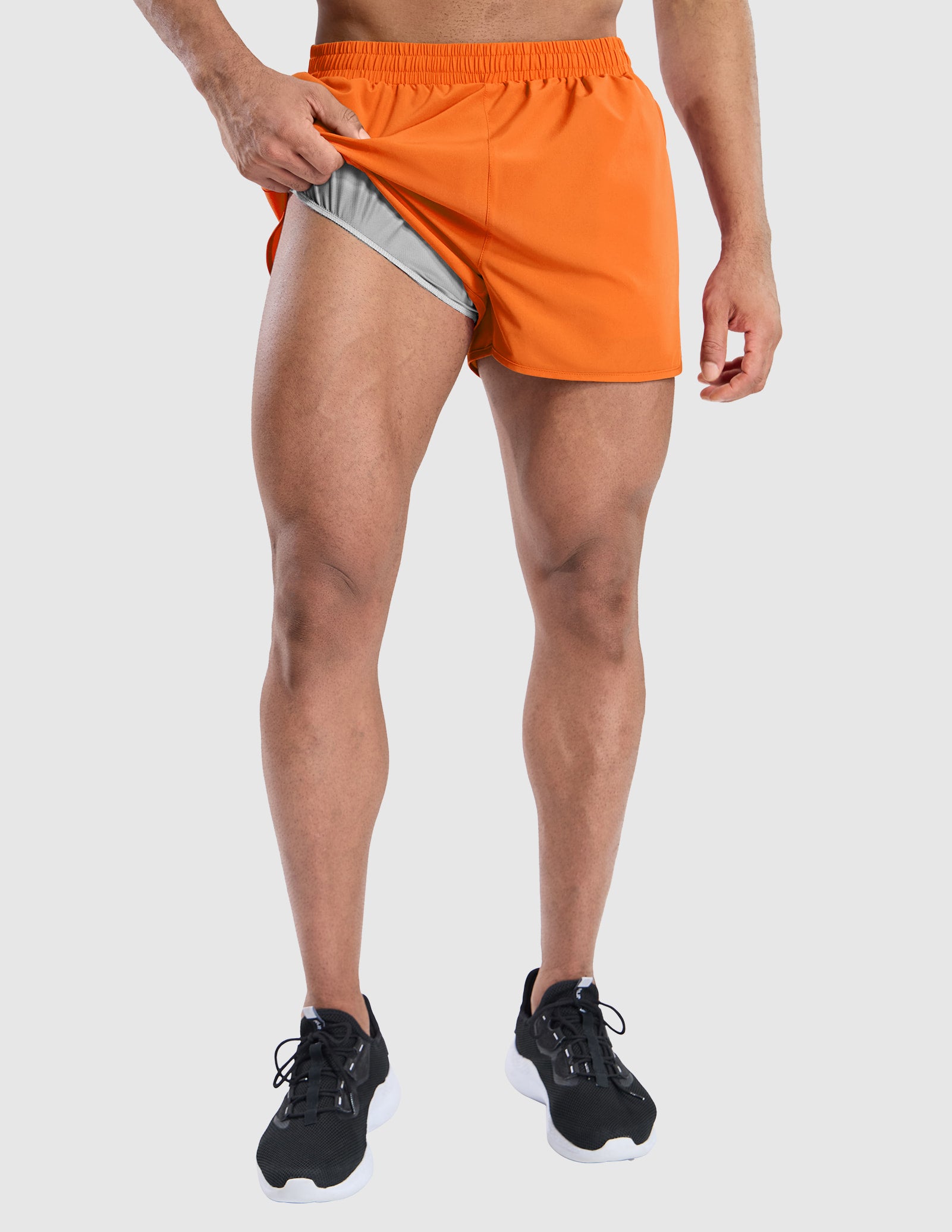 Men's PaceLite Split Shorts W/Brief 3"