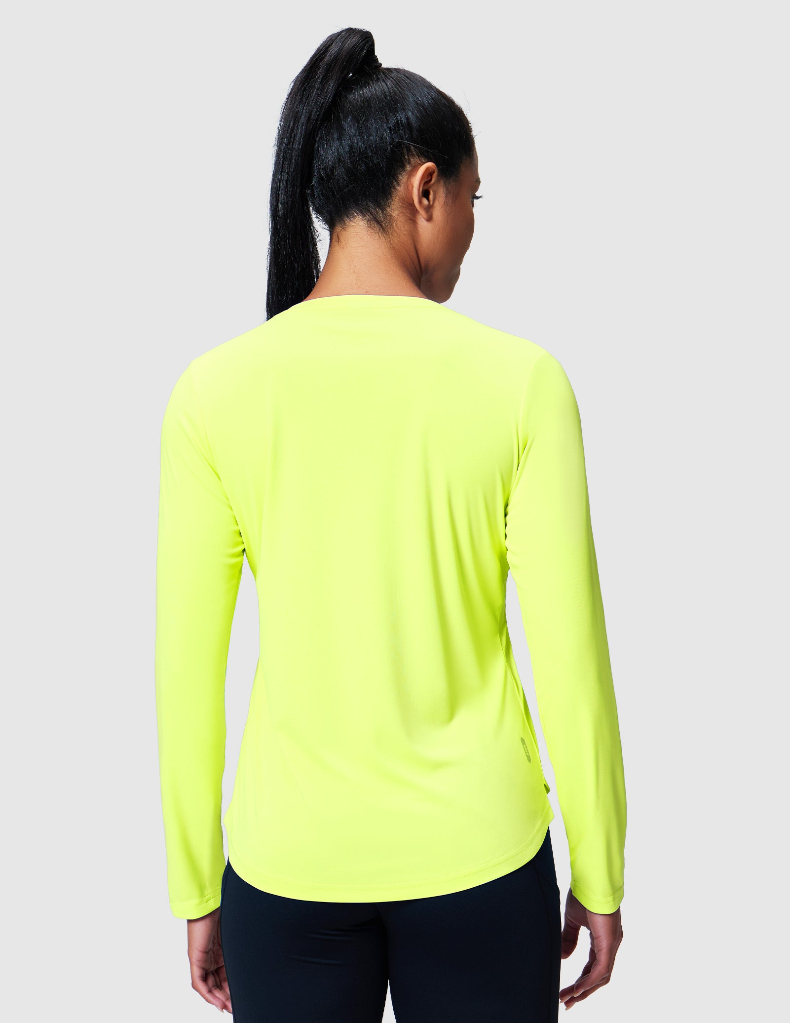 MIER Women’s Long Sleeve Workout Top UPF 50+ V-Neck Dry Fit Running Shirt Women Active Shirt