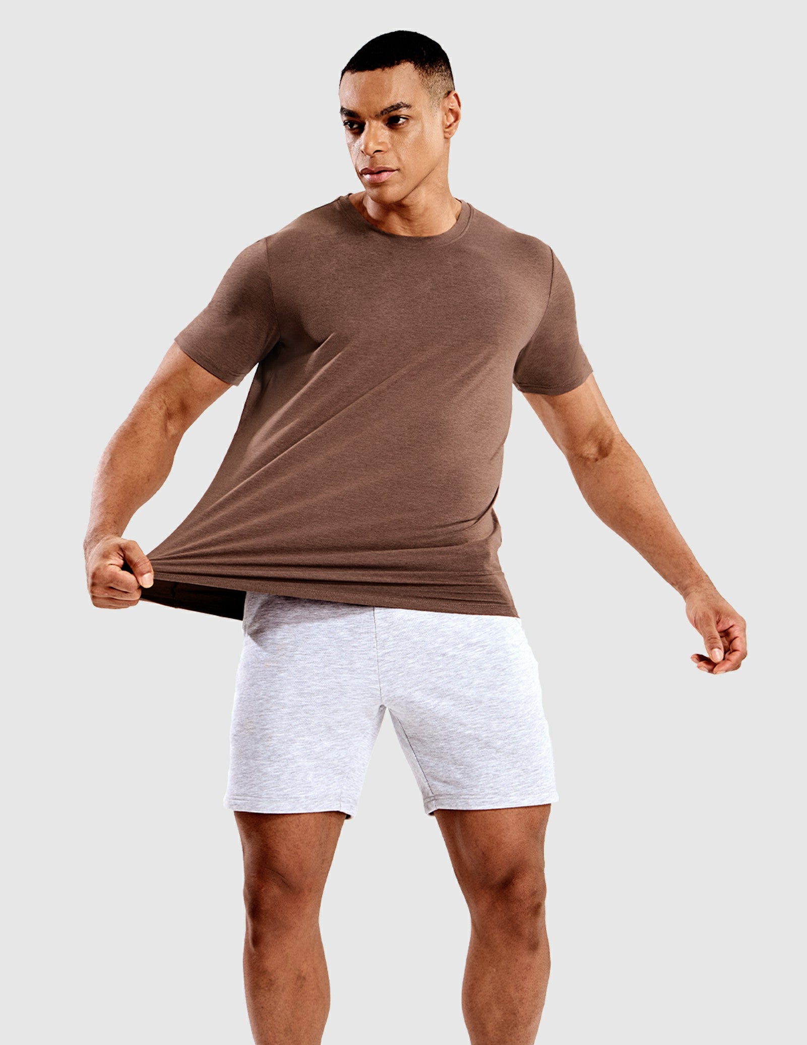 MIER Men’s Buttery Soft Short Sleeve Dry Fit Athletic T-Shirt Men's Shirt