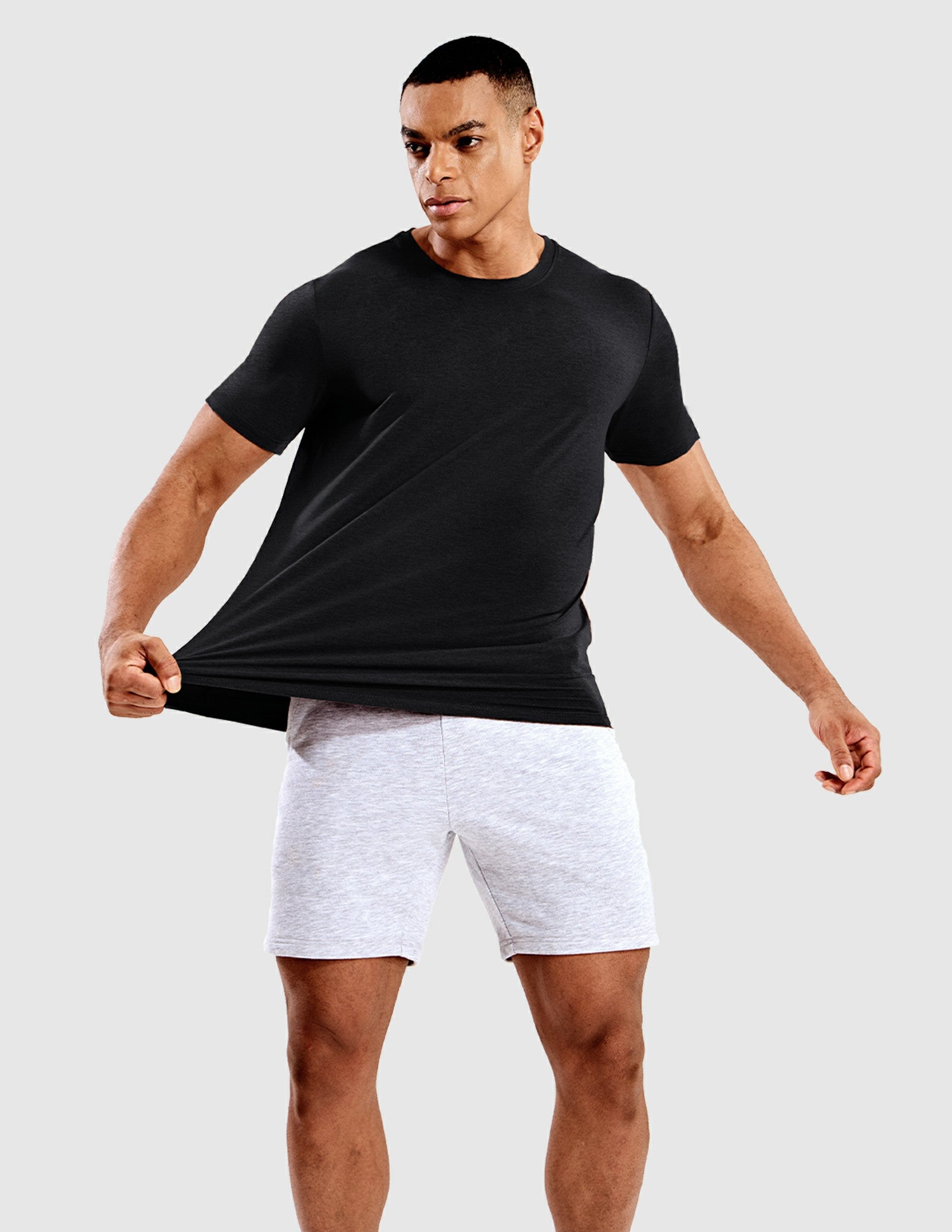 MIER Men’s Buttery Soft Short Sleeve Dry Fit Athletic T-Shirt Men's Shirt