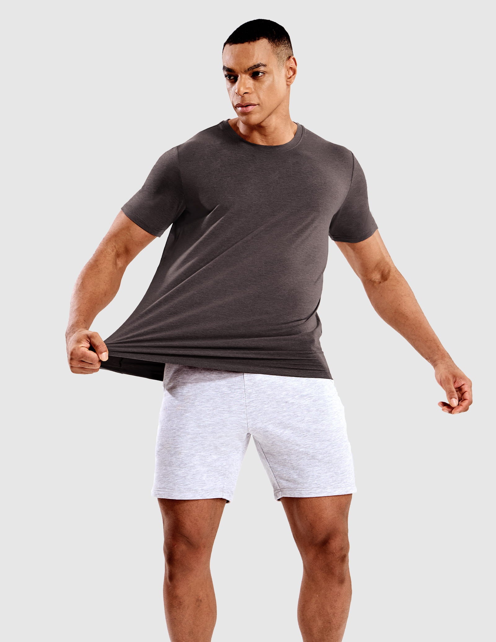 MIER Men’s Buttery Soft Short Sleeve Dry Fit Athletic T-Shirt Men's Shirt