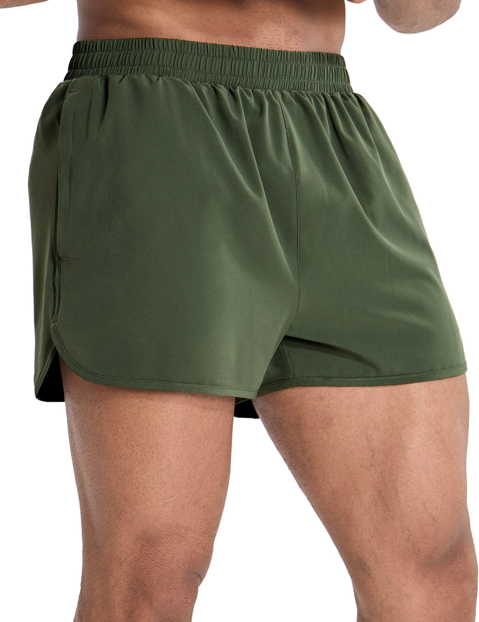 Men's PaceLite Split Shorts W/Brief 3"