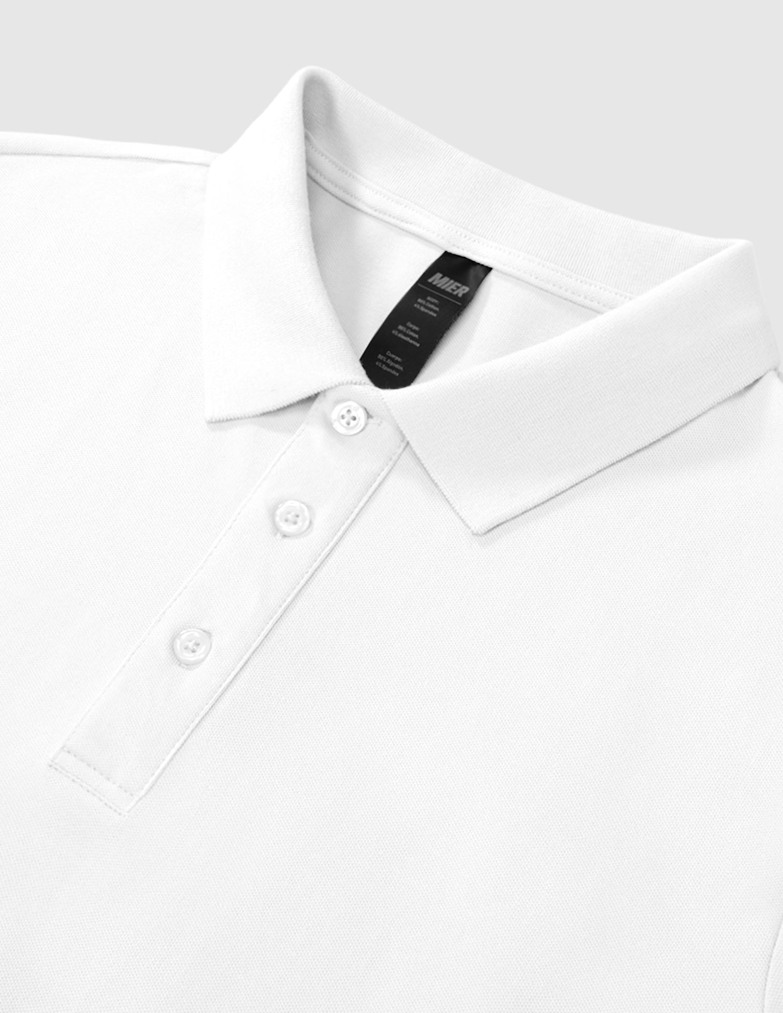 Men's Cotton Polo Shirts Short Sleeve Golf Tennis Collared Shirt