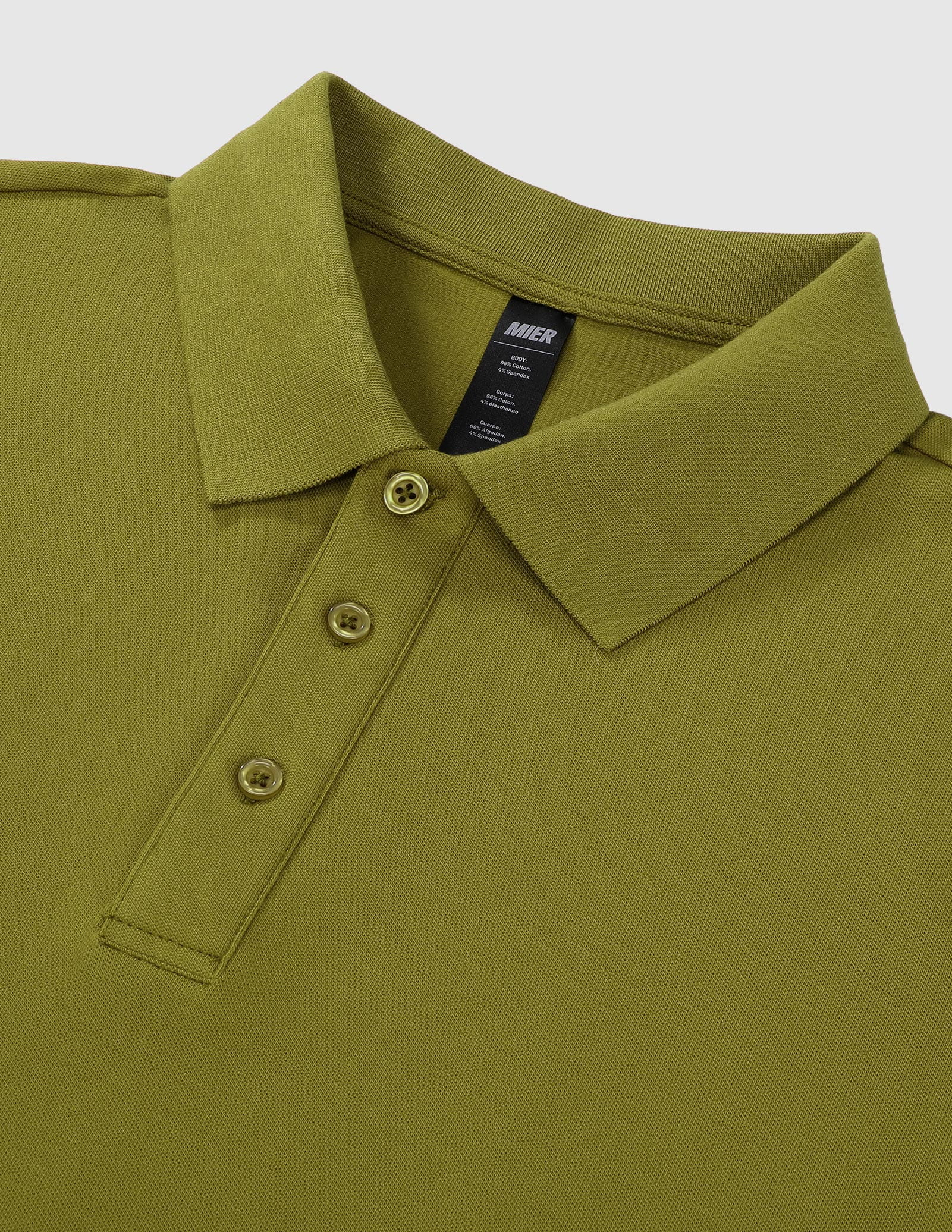 Men's Cotton Polo Shirts Short Sleeve Golf Tennis Collared Shirt