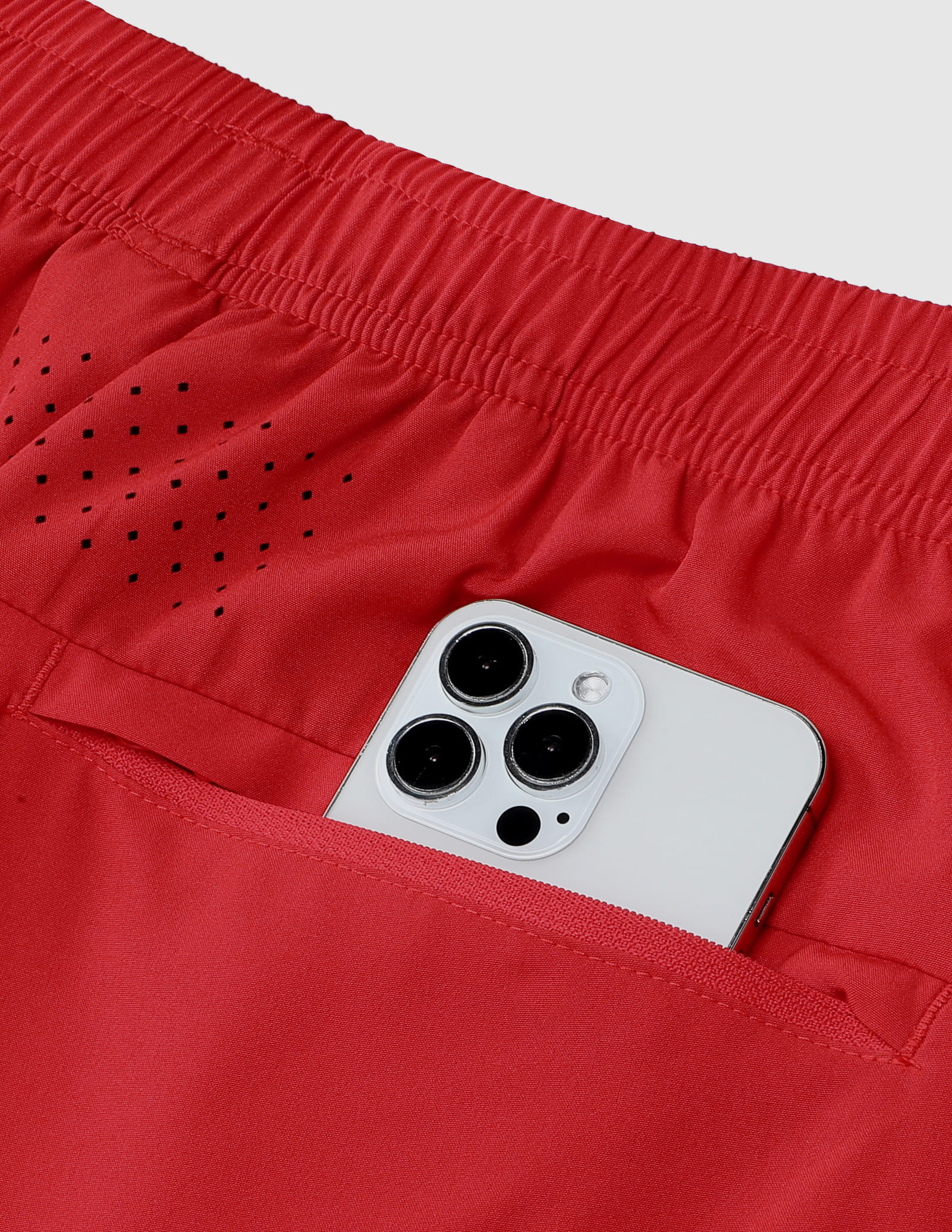MIER Men’s 7” Athletic Shorts Quick Dry with 3 Zipper Pockets, No Liner Men's Shorts