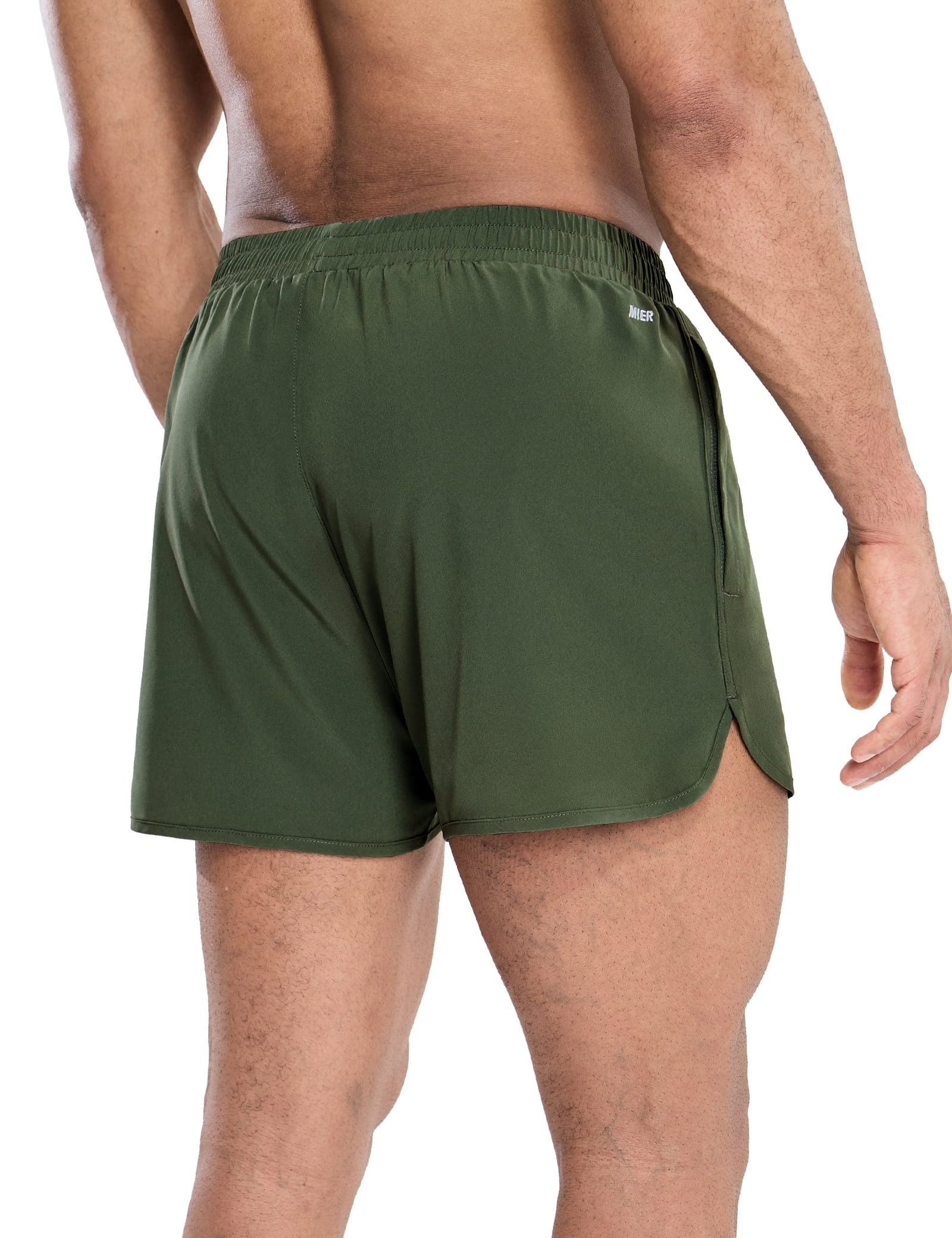 Men's PaceLite Split Shorts W/Brief 3"