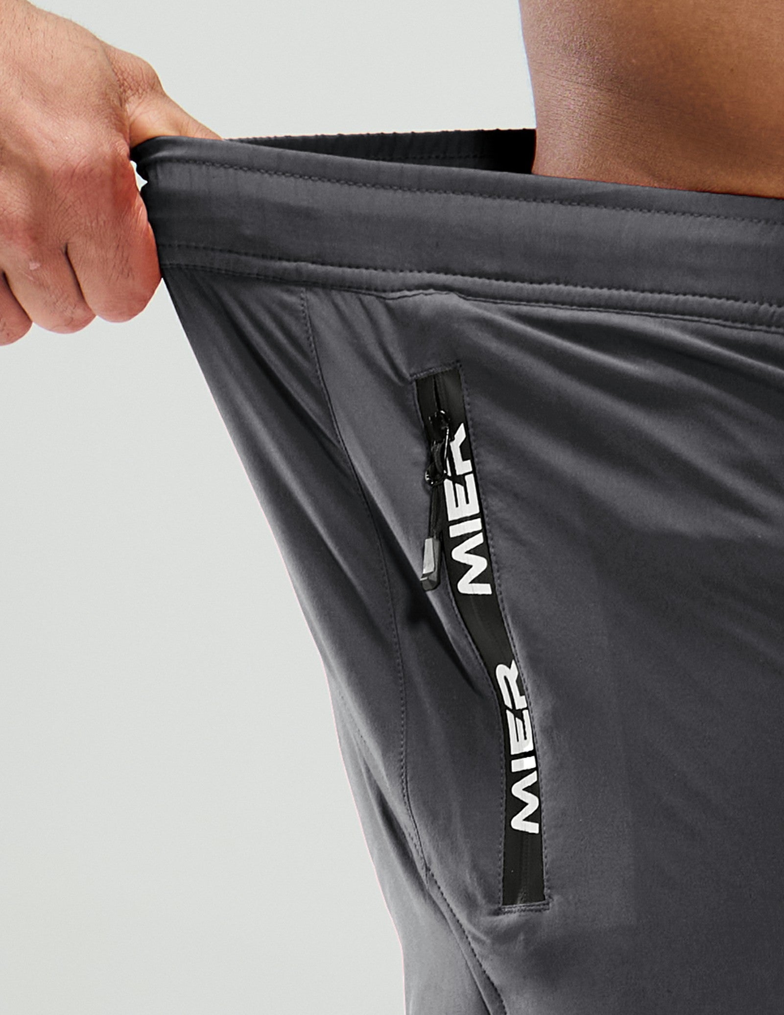 Men's 3 Inch Dry Fit Running Shorts with Brief Liner