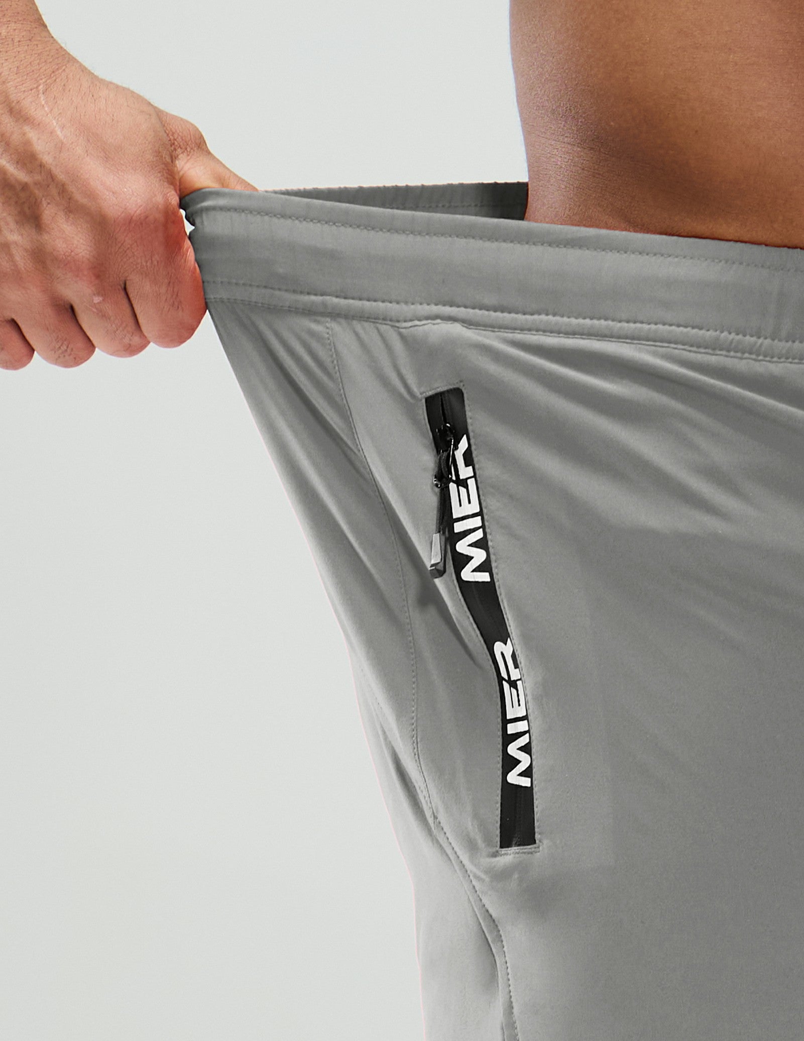 Men's 3 Inch Dry Fit Running Shorts with Brief Liner