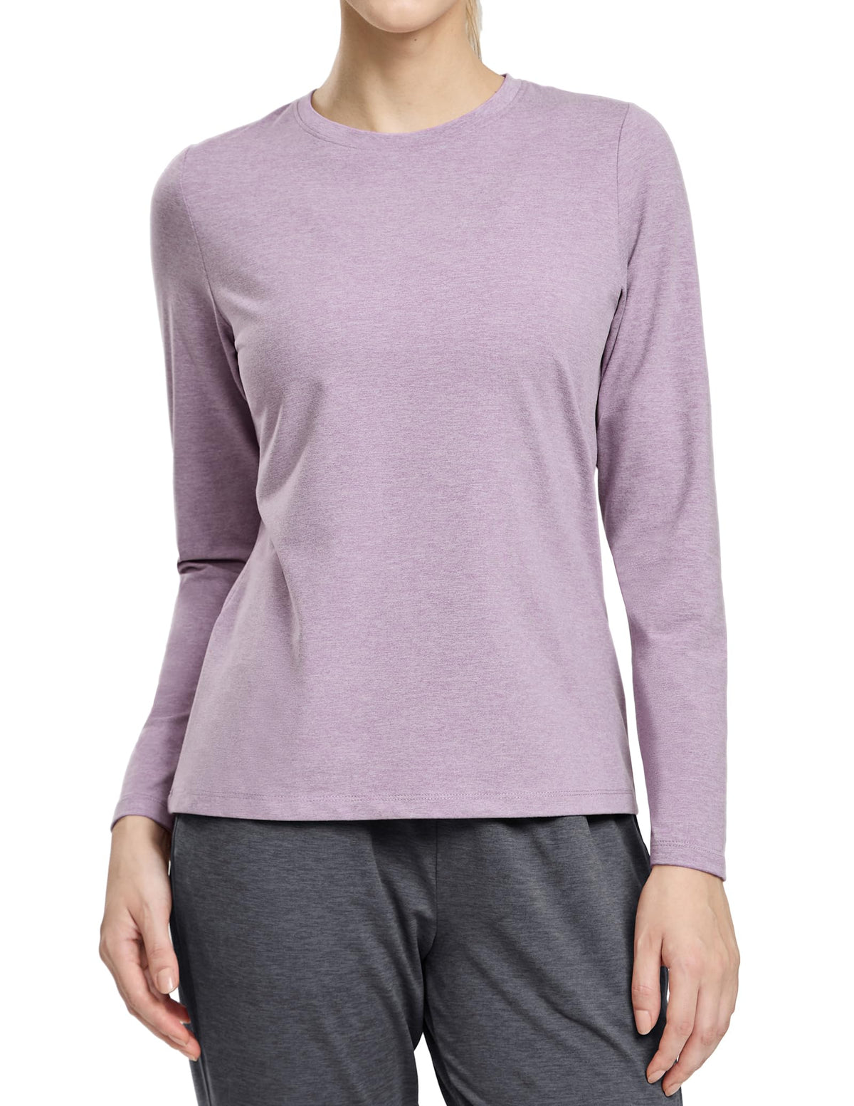 Women's Long Sleeve T-Shirts Dry Fit Active Tee Tops