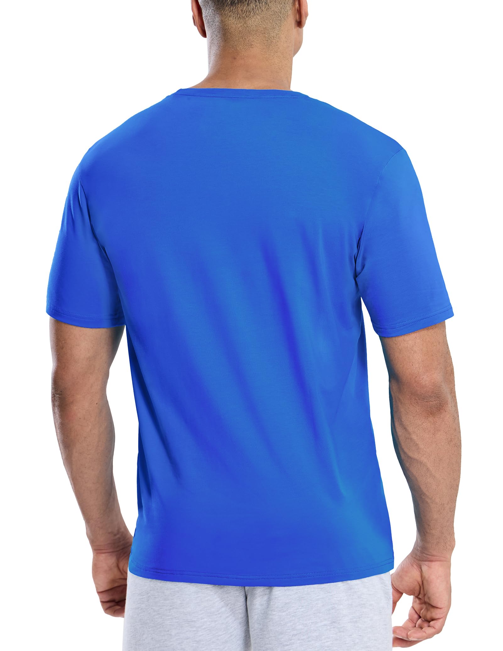 Men's Cotton T-Shirts Ultra Soft Tee Tops for Casual Work