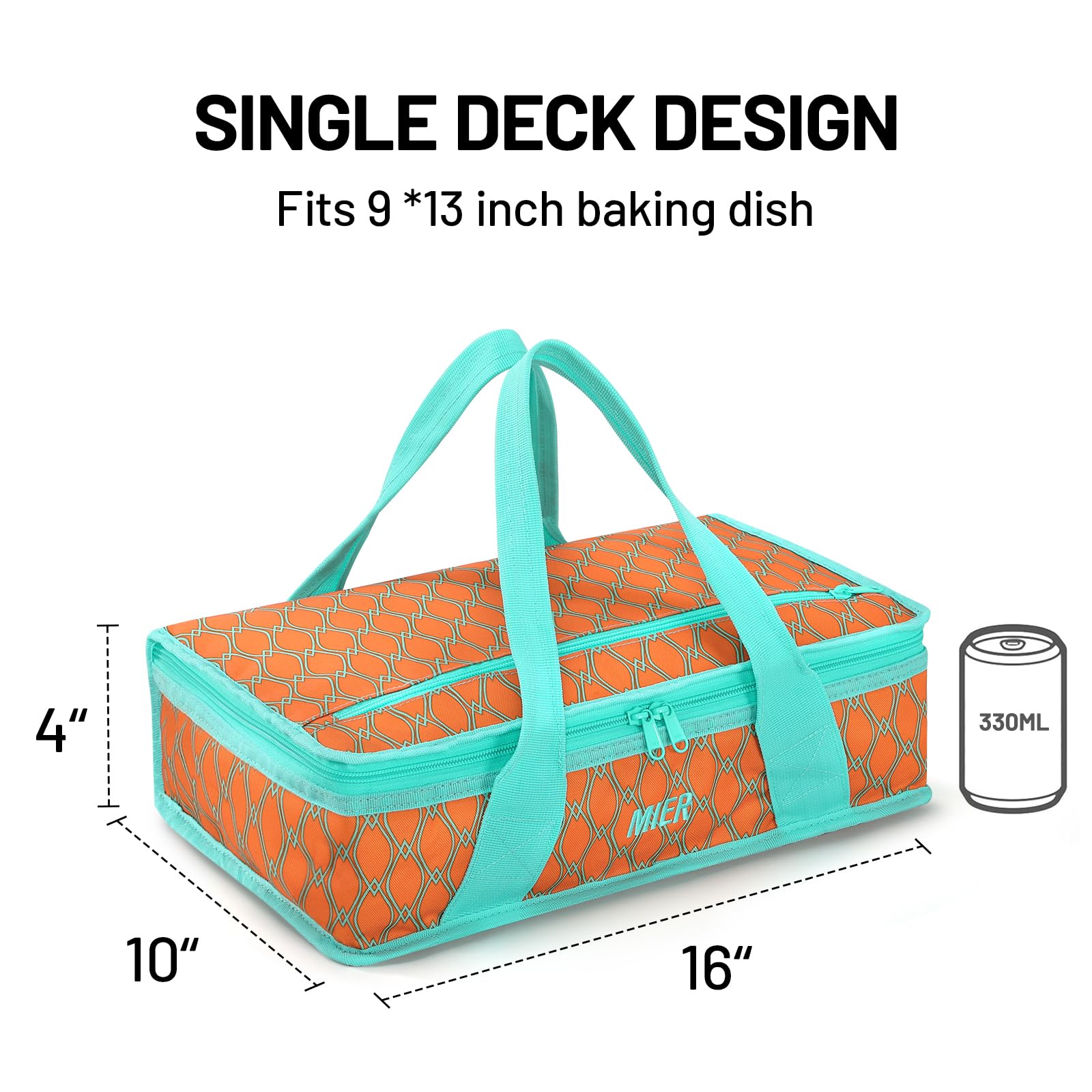 Insulated Casserole Carrier Thermal Food Carrier Bag