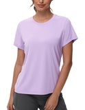 Women's Dry Fit Athletic Shirts Workout T-shirt Tops