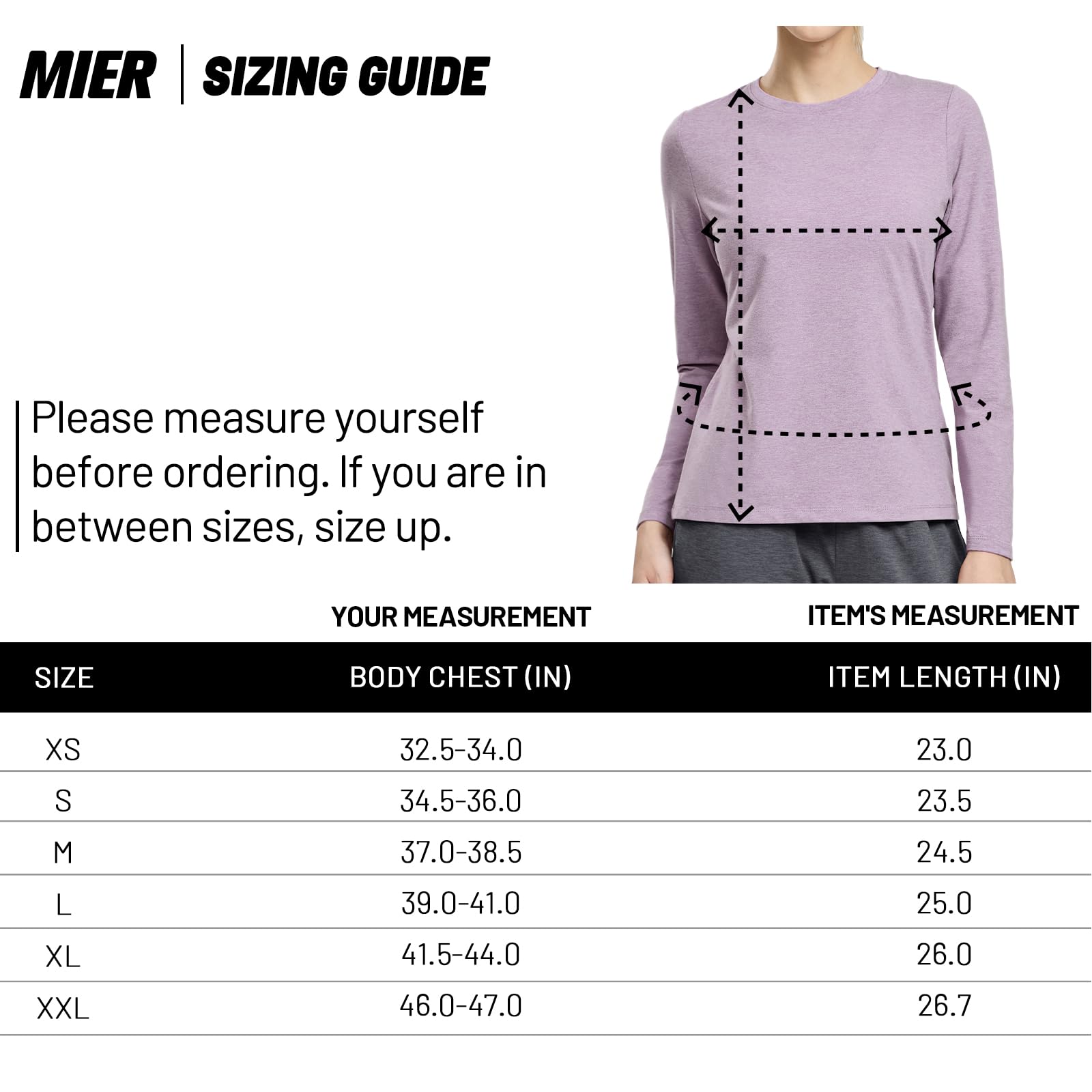 Women's Long Sleeve T-Shirts Dry Fit Active Tee Tops