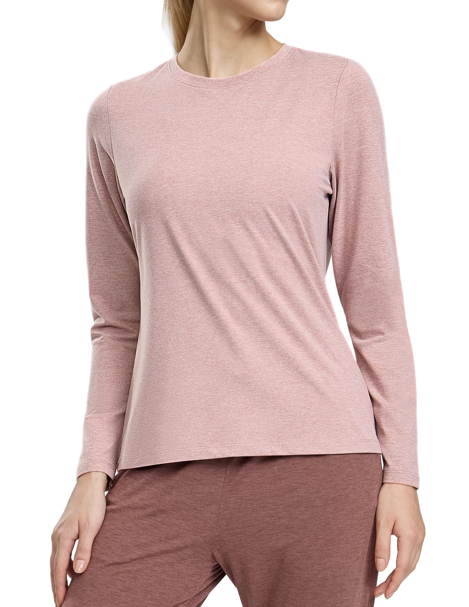 Women's Long Sleeve T-Shirts Dry Fit Active Tee Tops