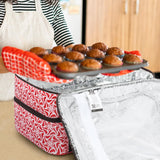 Insulated Casserole Carrier Food Carriers Bag Thermal Holder