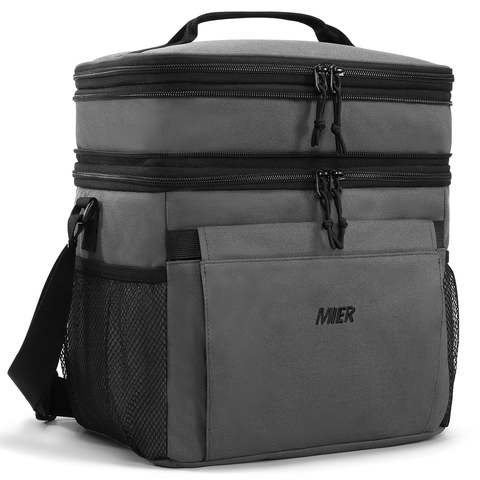 Expandable Lunch Box for Men Insulated Cooler Bag