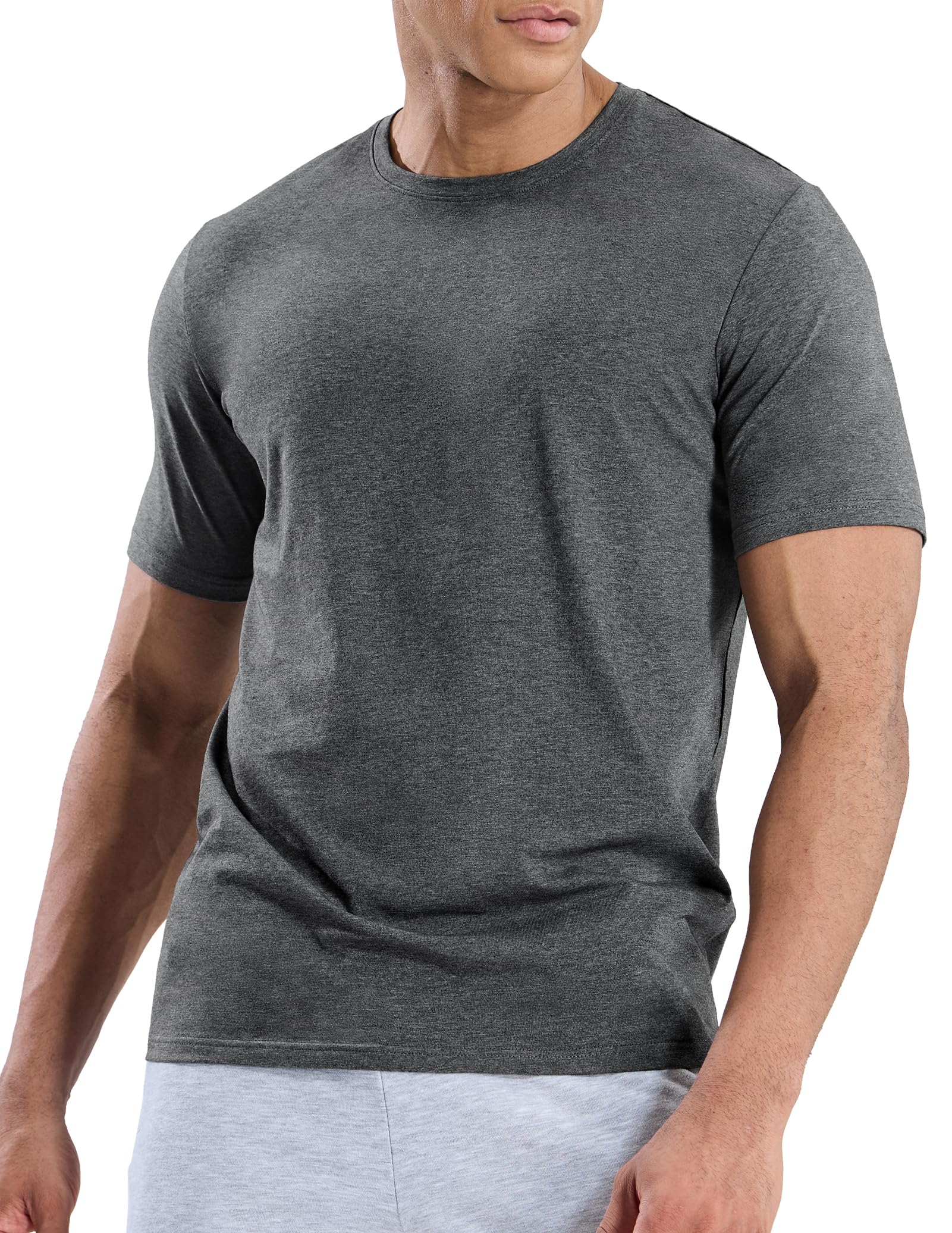 Men's Cotton T-Shirts Ultra Soft Tee Tops for Casual Work